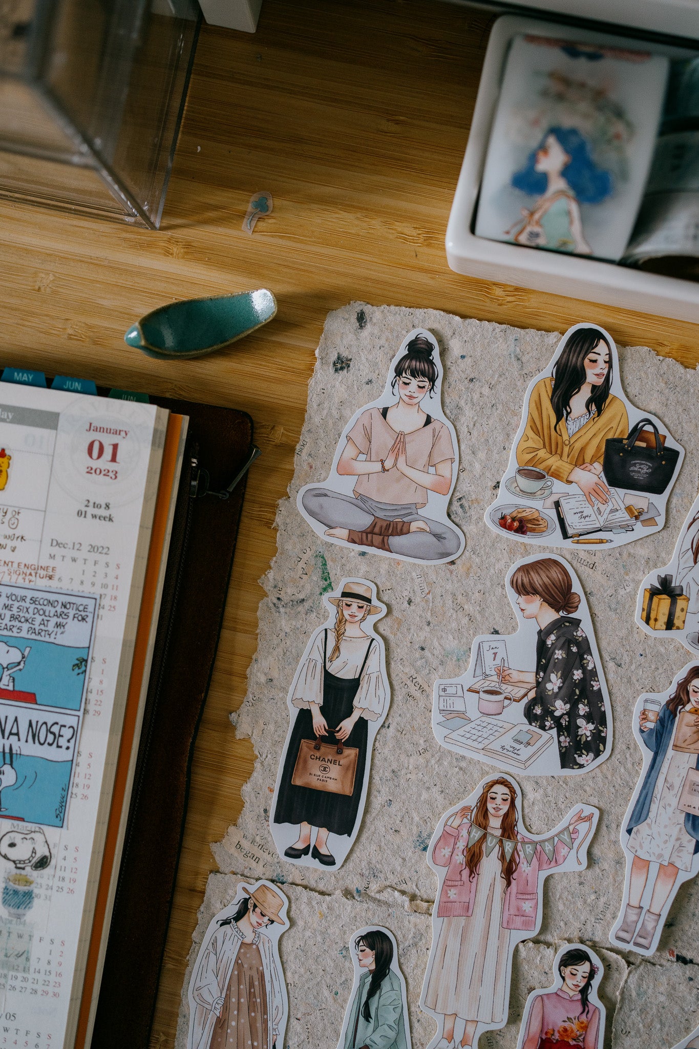 Smidapaper x Windry In My Life Stickers Tin