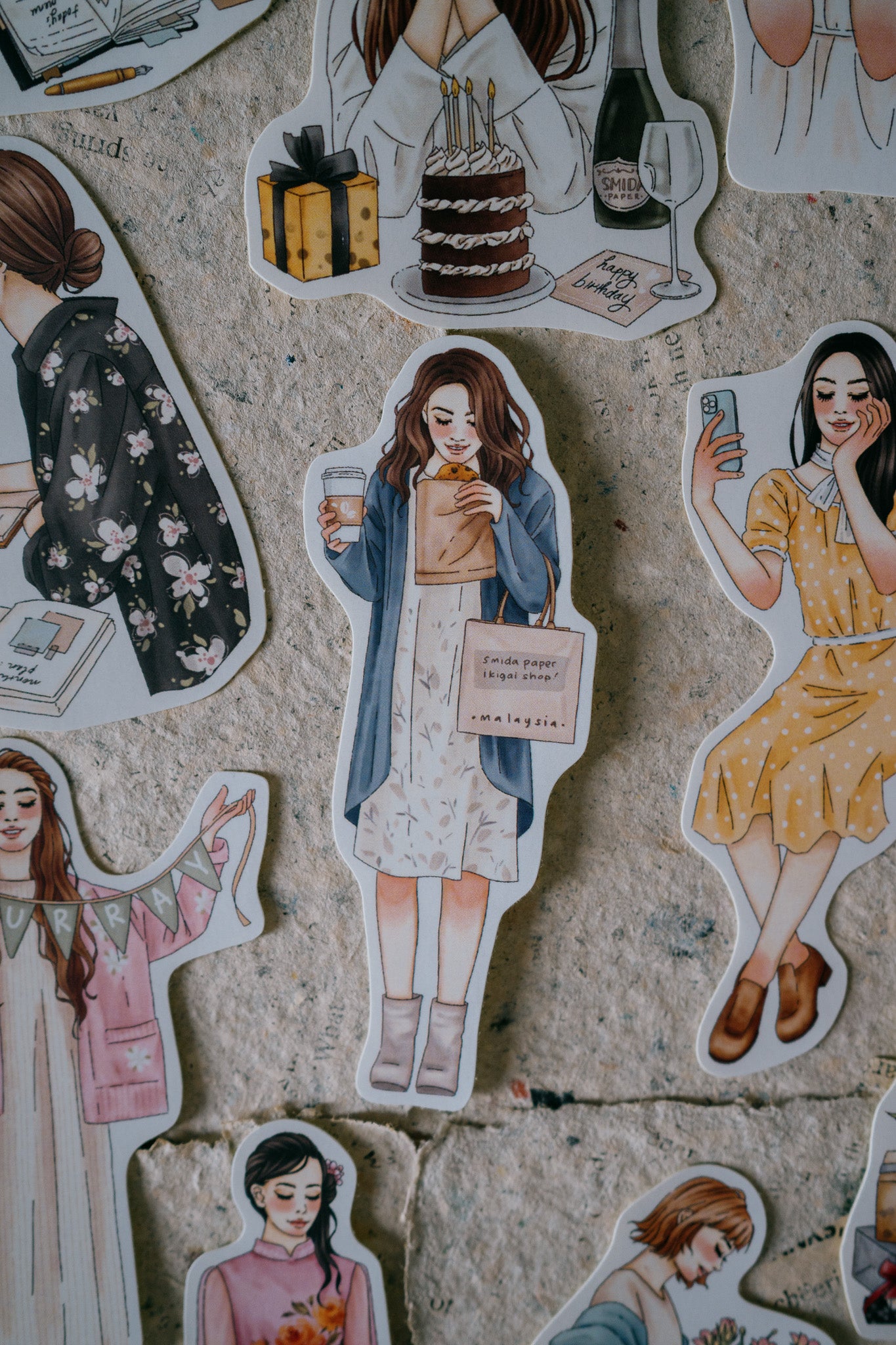 Smidapaper x Windry In My Life Stickers Tin