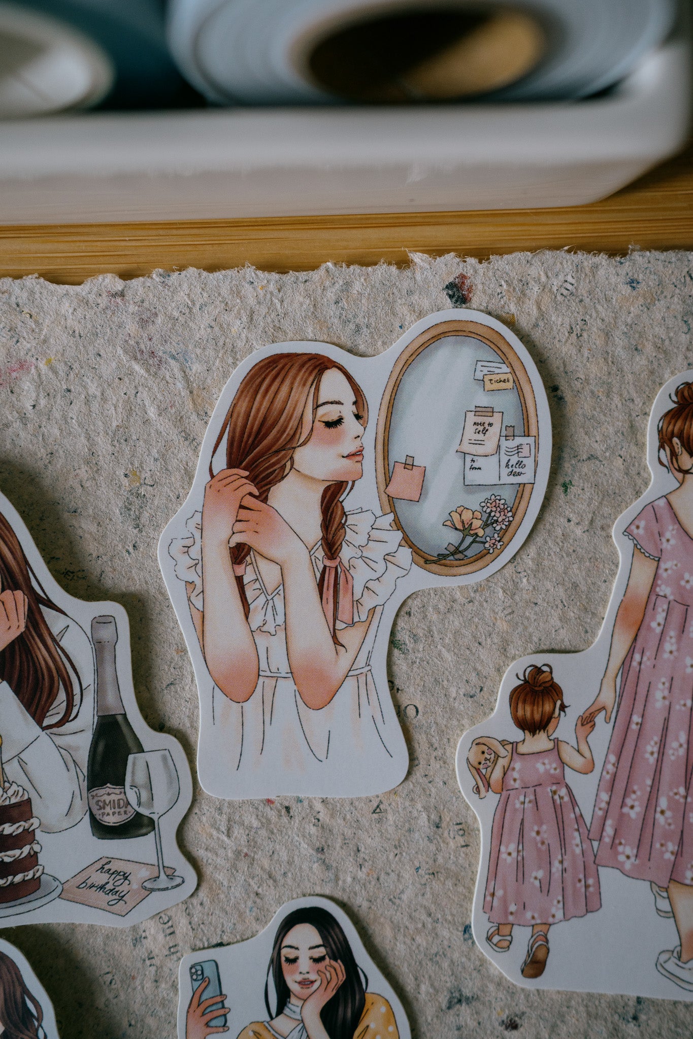Smidapaper x Windry In My Life Stickers Tin