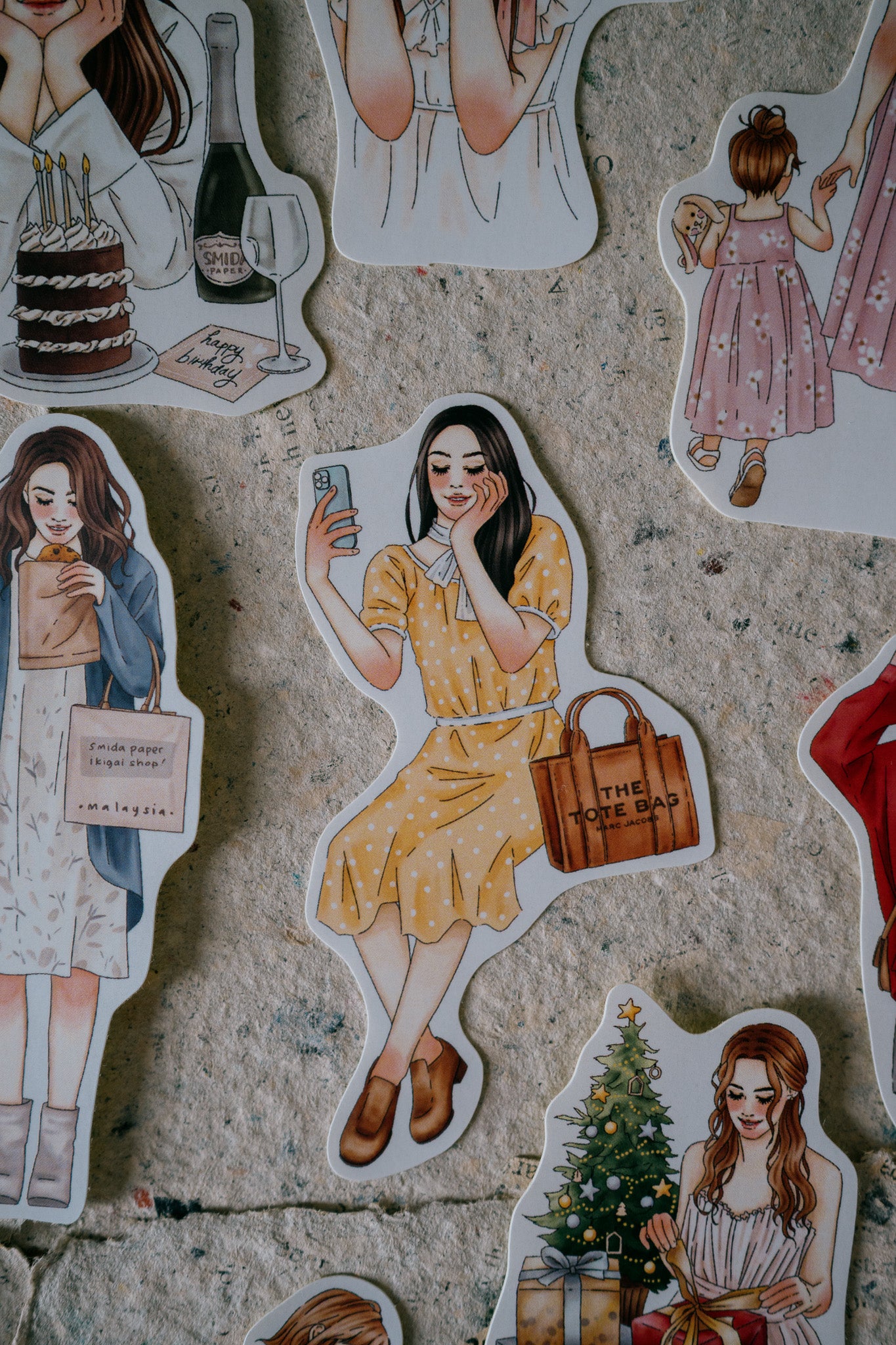 Smidapaper x Windry In My Life Stickers Tin