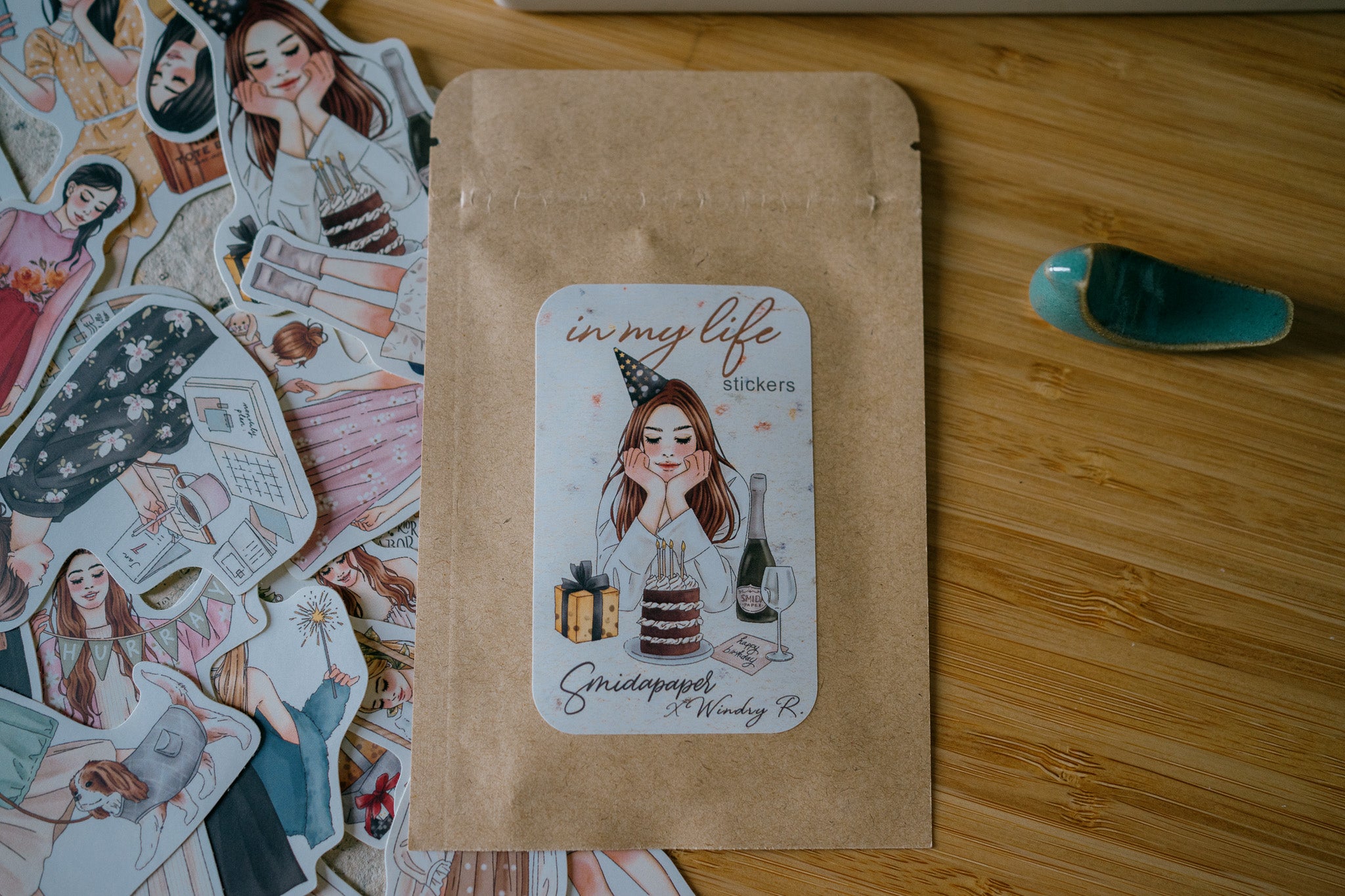 Smidapaper x Windry In My Life Stickers Tin