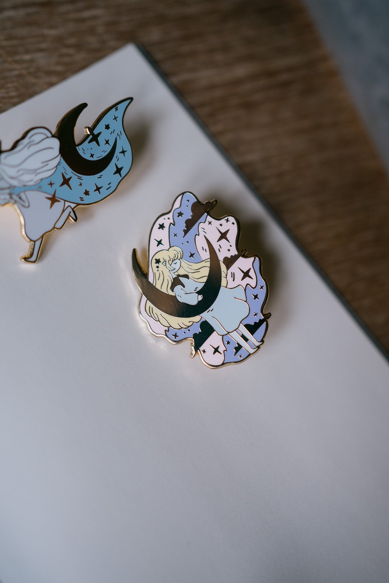 Moon Child Enamel Pin
