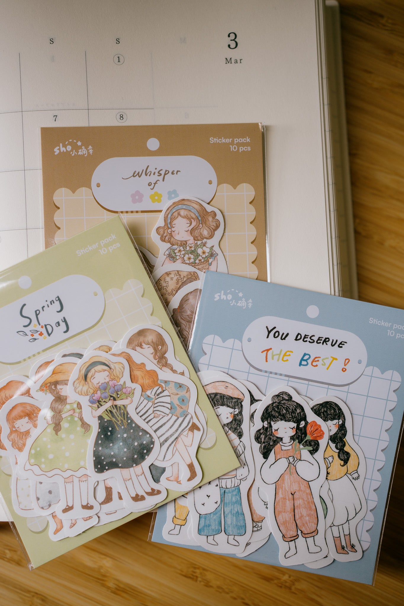 Whisper of Flowers sticker pack
