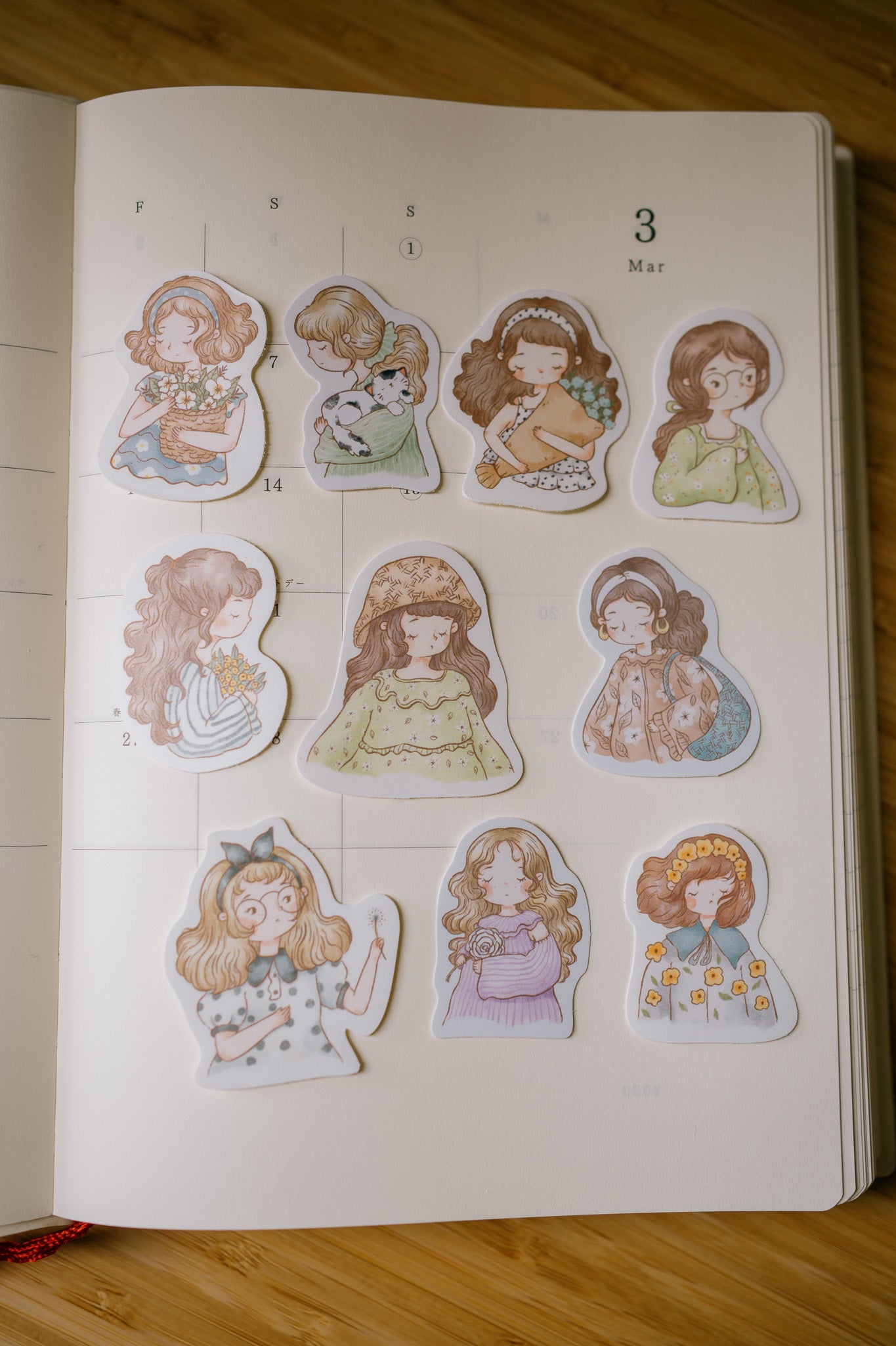Whisper of Flowers sticker pack