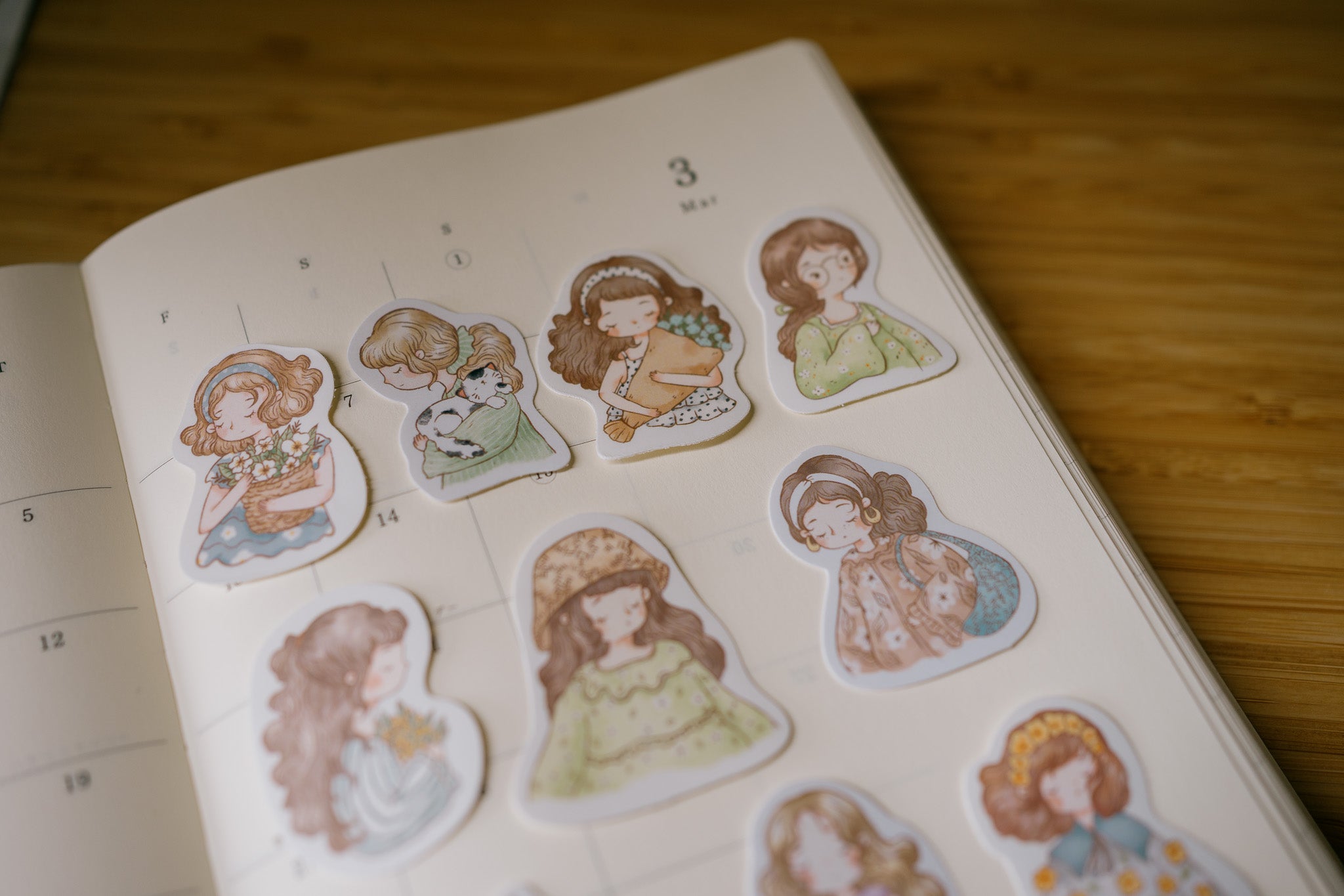 Whisper of Flowers sticker pack