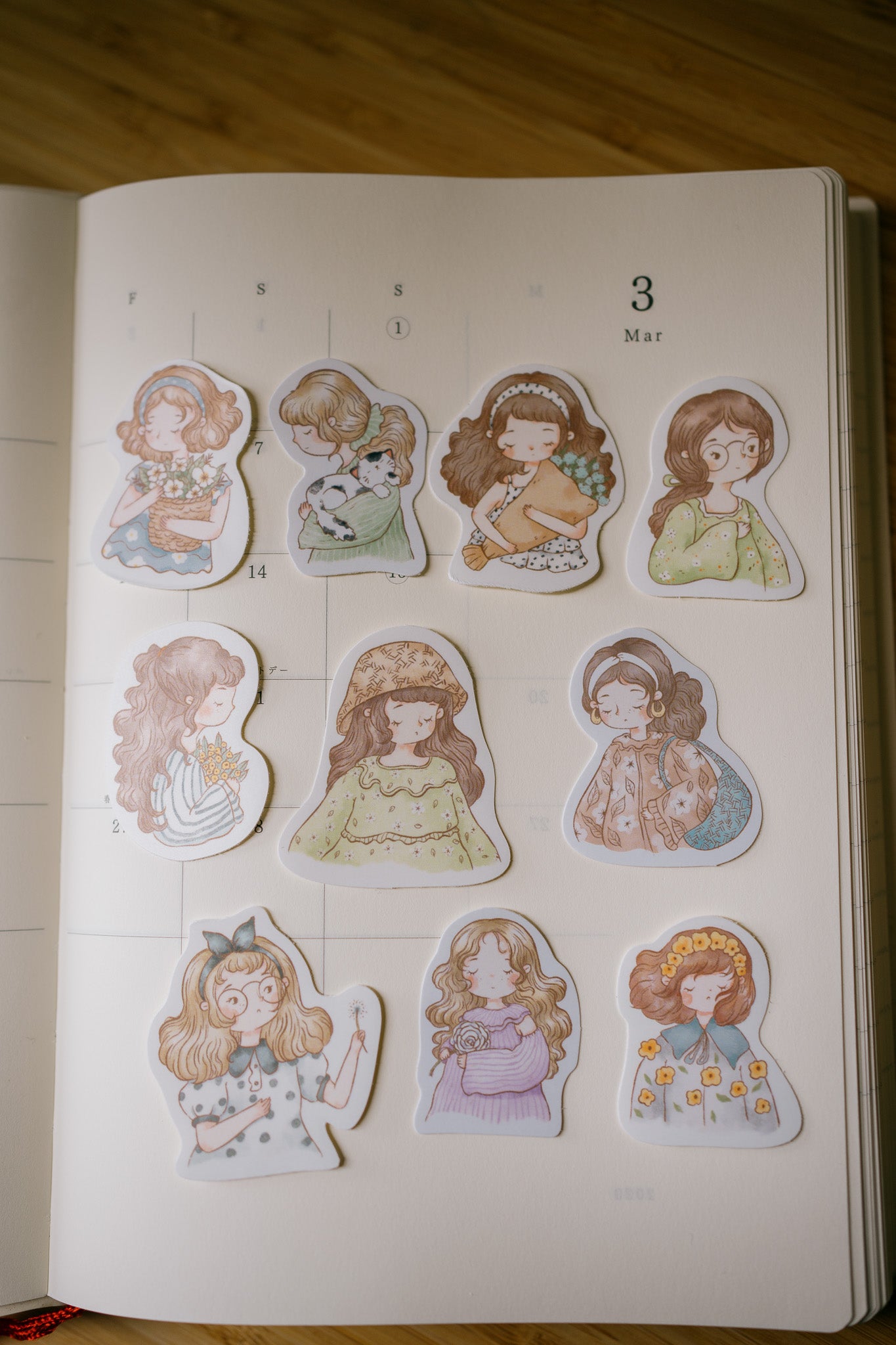 Whisper of Flowers sticker pack