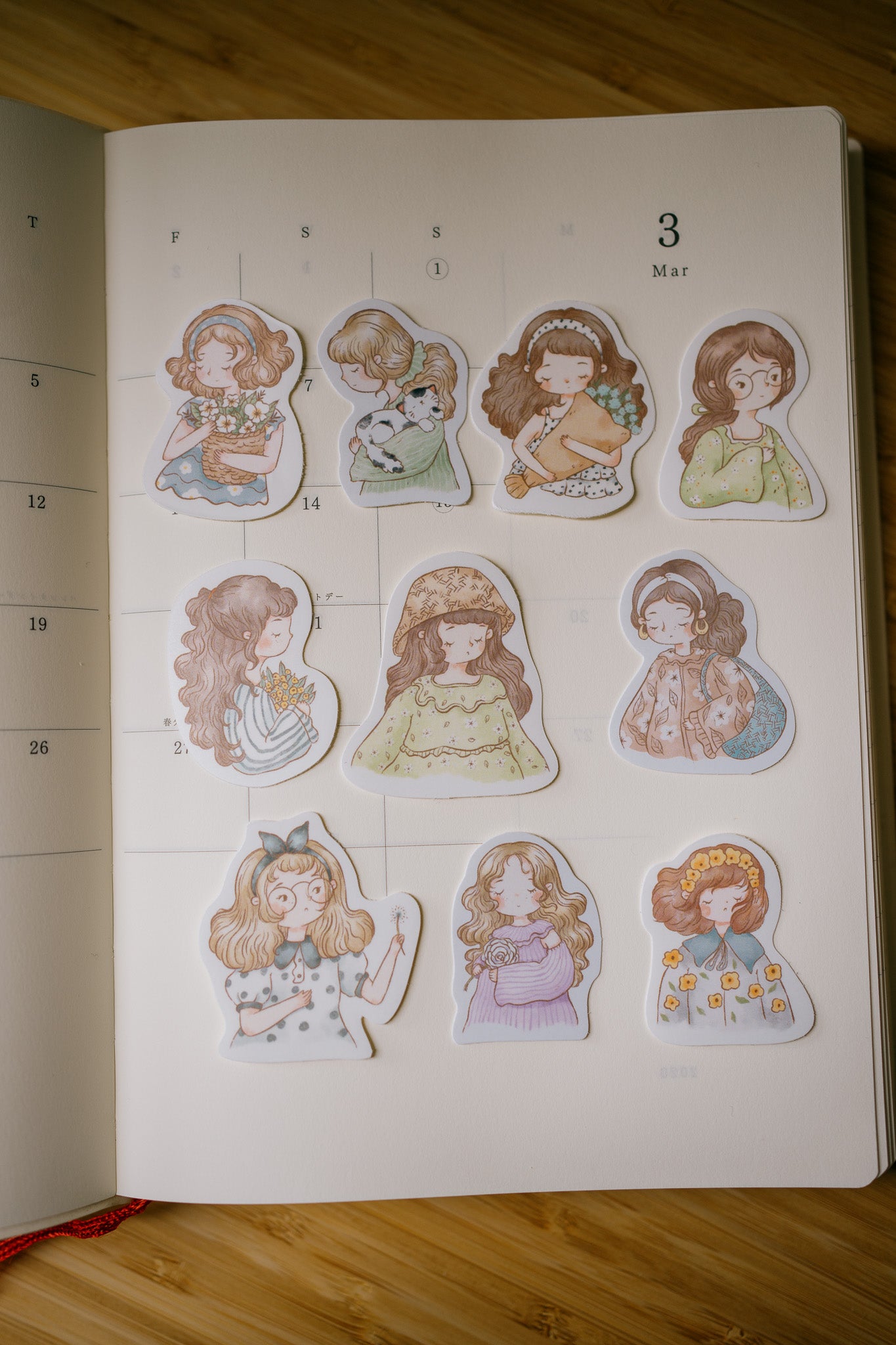 Whisper of Flowers sticker pack