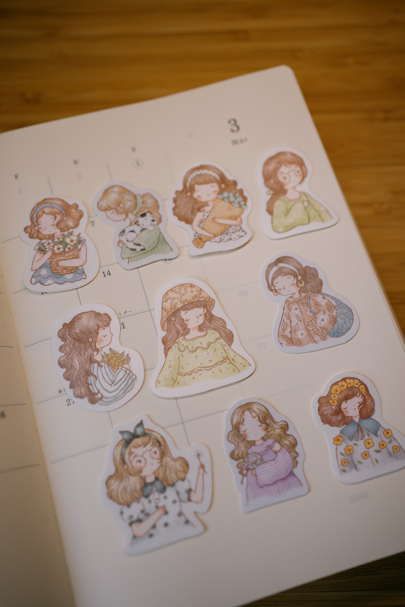 Whisper of Flowers sticker pack