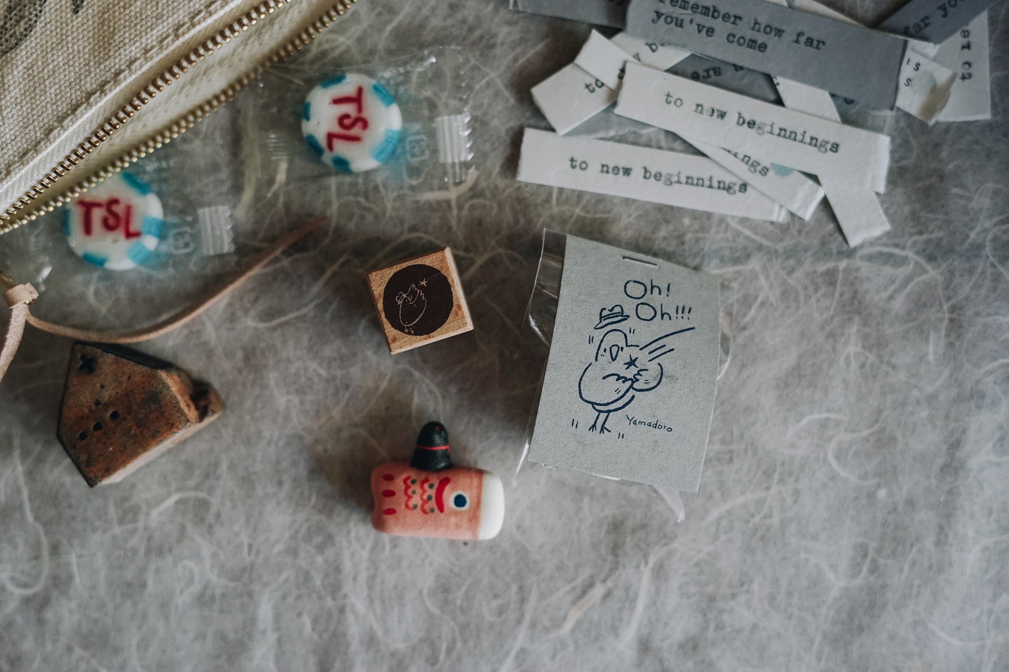 Yamadoro Catch the Star Rubber Stamp - Smidapaper Ikigai Shop