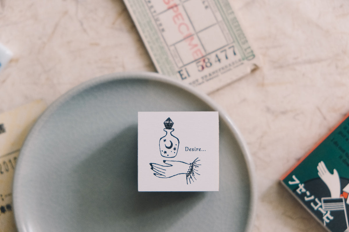 Nico Neco x deguchi Vol. 2 Desire Rubber Stamp - Smidapaper Ikigai Shop