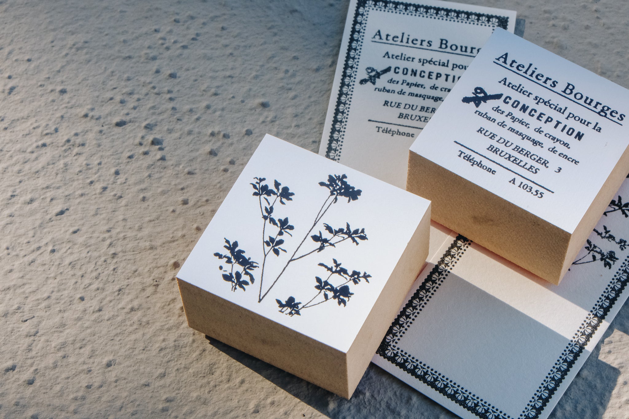 Yohaku Original Rubber Stamp-(S-012) Enkianthus Perulatus - Smidapaper Ikigai Shop