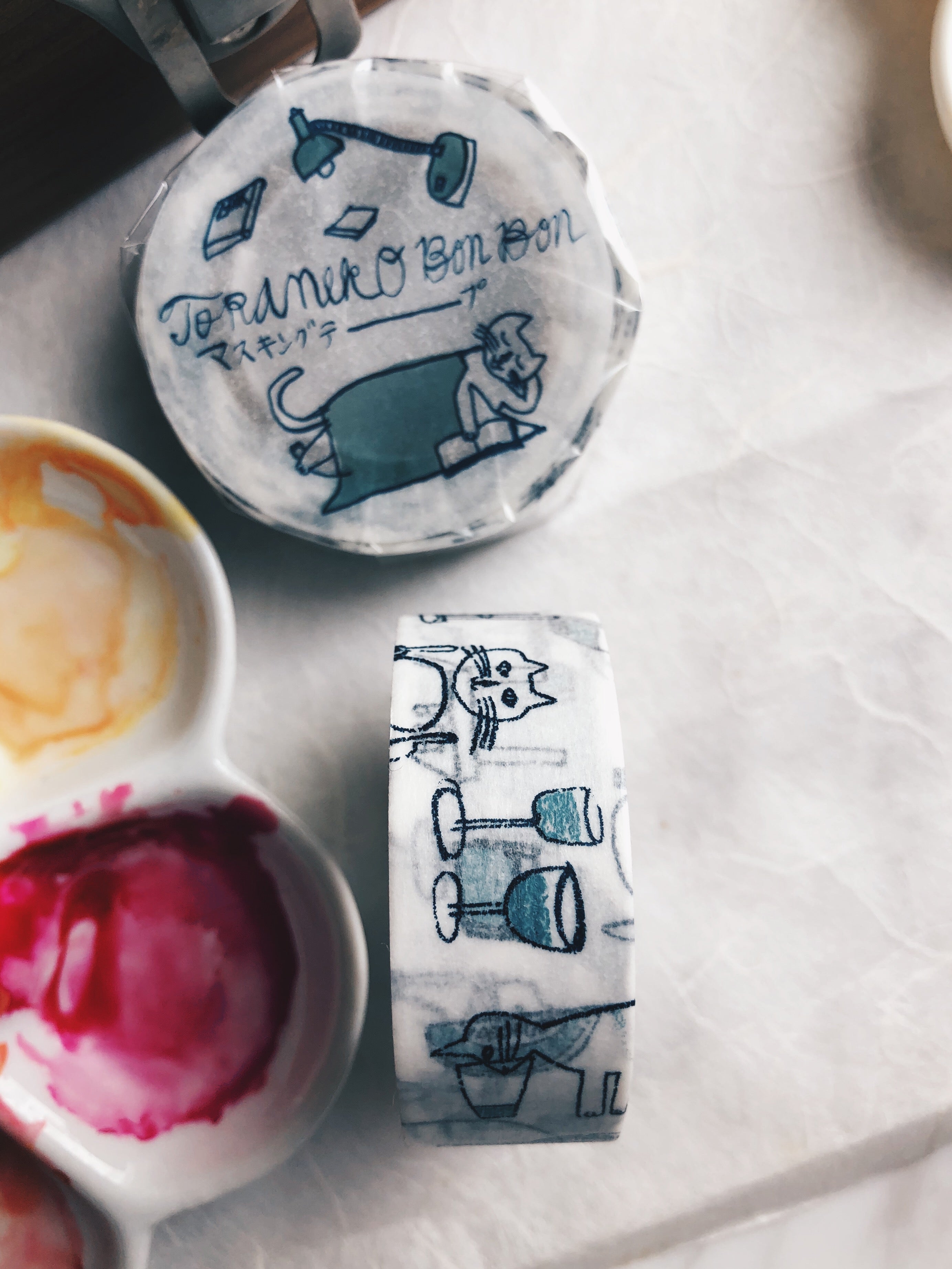 Toraneko Bonbon The Memory of Mon Petit B Washi Tape - Smidapaper Ikigai Shop