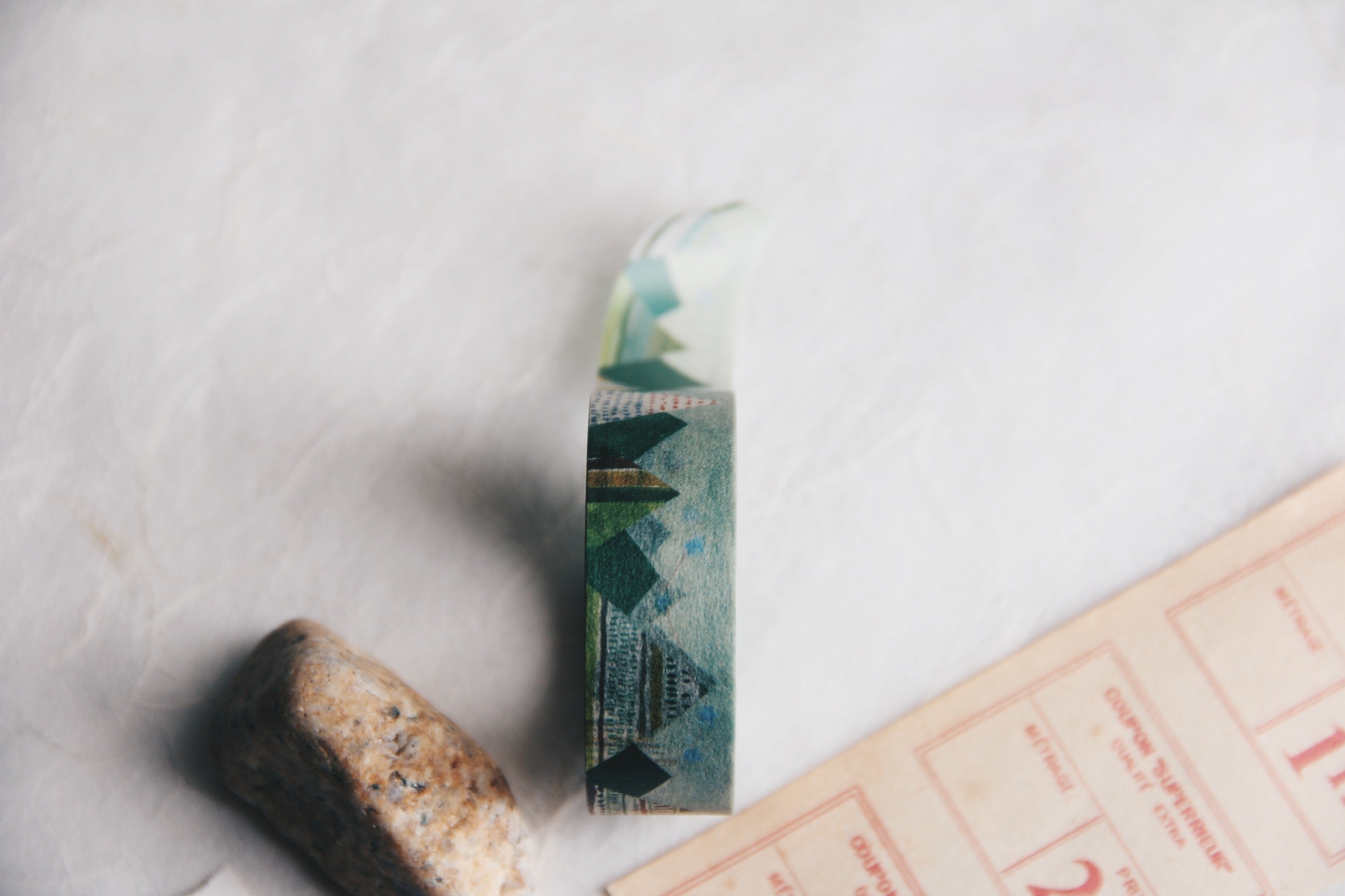 Nico Neco x omoriyuko Fine Japanese Art Washi Tape-Yamabiko - Smidapaper Ikigai Shop