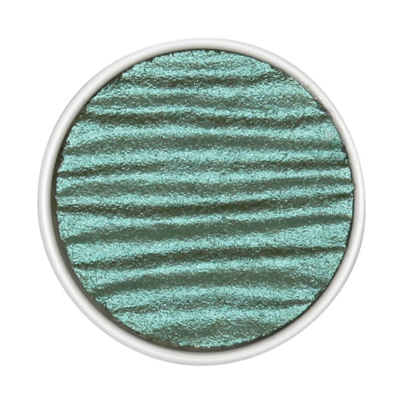 Finetec Coliro Watercolor - M1200-100 Blue Green Shimmer - Smidapaper Ikigai Shop