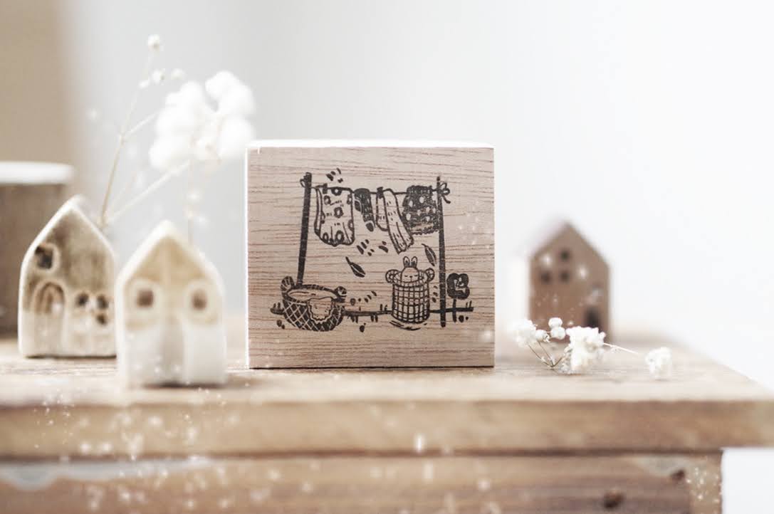 Black Milk Project Home Sweet Home Rubber Stamps