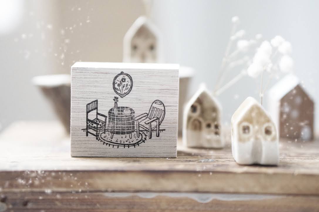 Black Milk Project Home Sweet Home Rubber Stamps