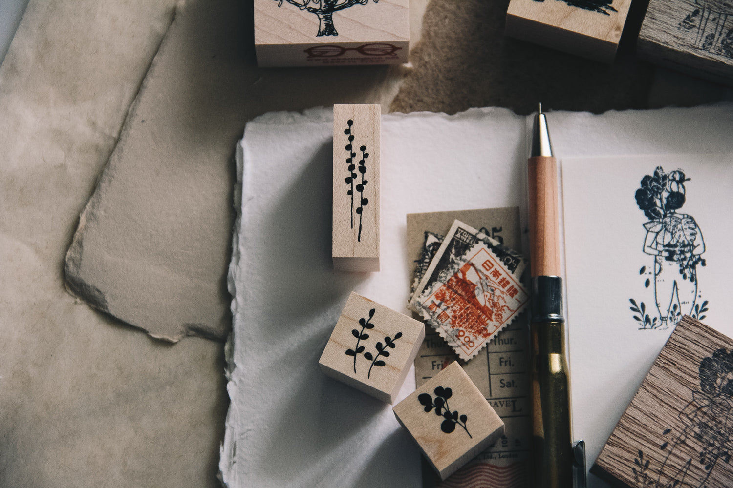 Mini Botanical Set (set of 3) - Smidapaper Ikigai Shop