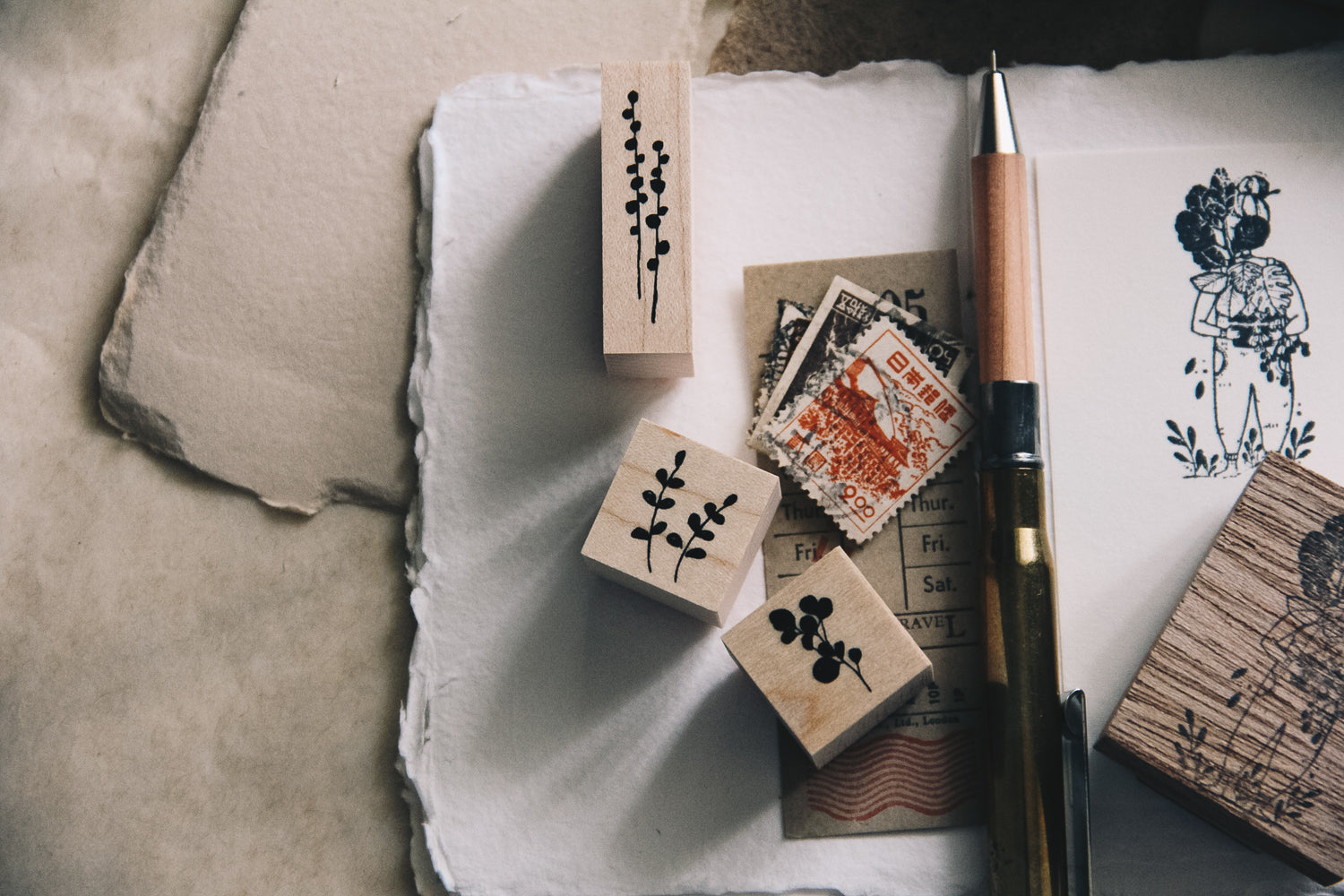 Mini Botanical Set (set of 3) - Smidapaper Ikigai Shop