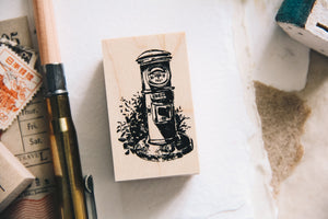 Post Box Rubber Stamp - Smidapaper Ikigai Shop