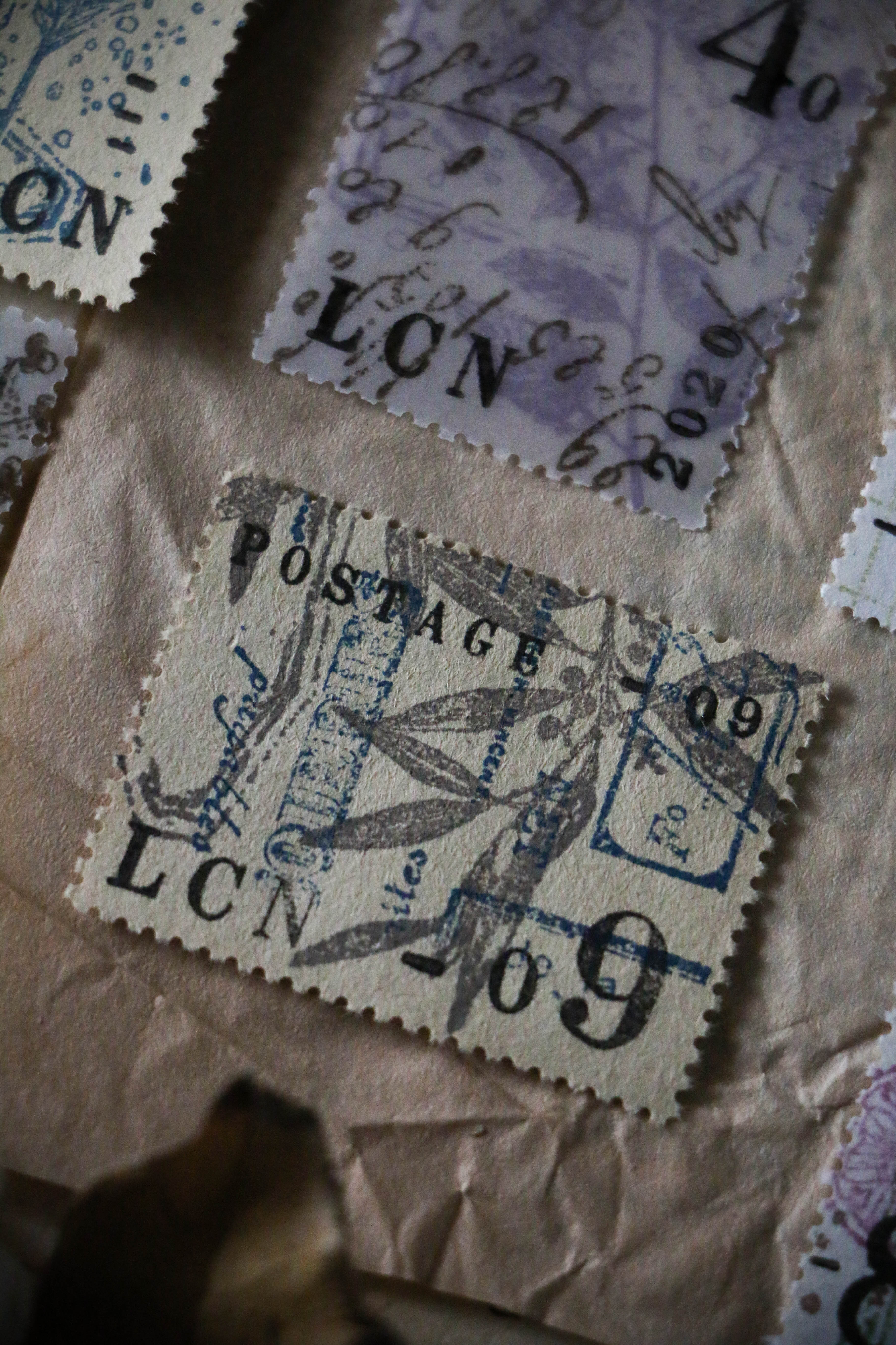 Dried Flower Stamp Set D - Smidapaper Ikigai Shop