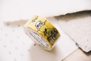 Sennokoto Random Washi Tape Yellow - Smidapaper Ikigai Shop