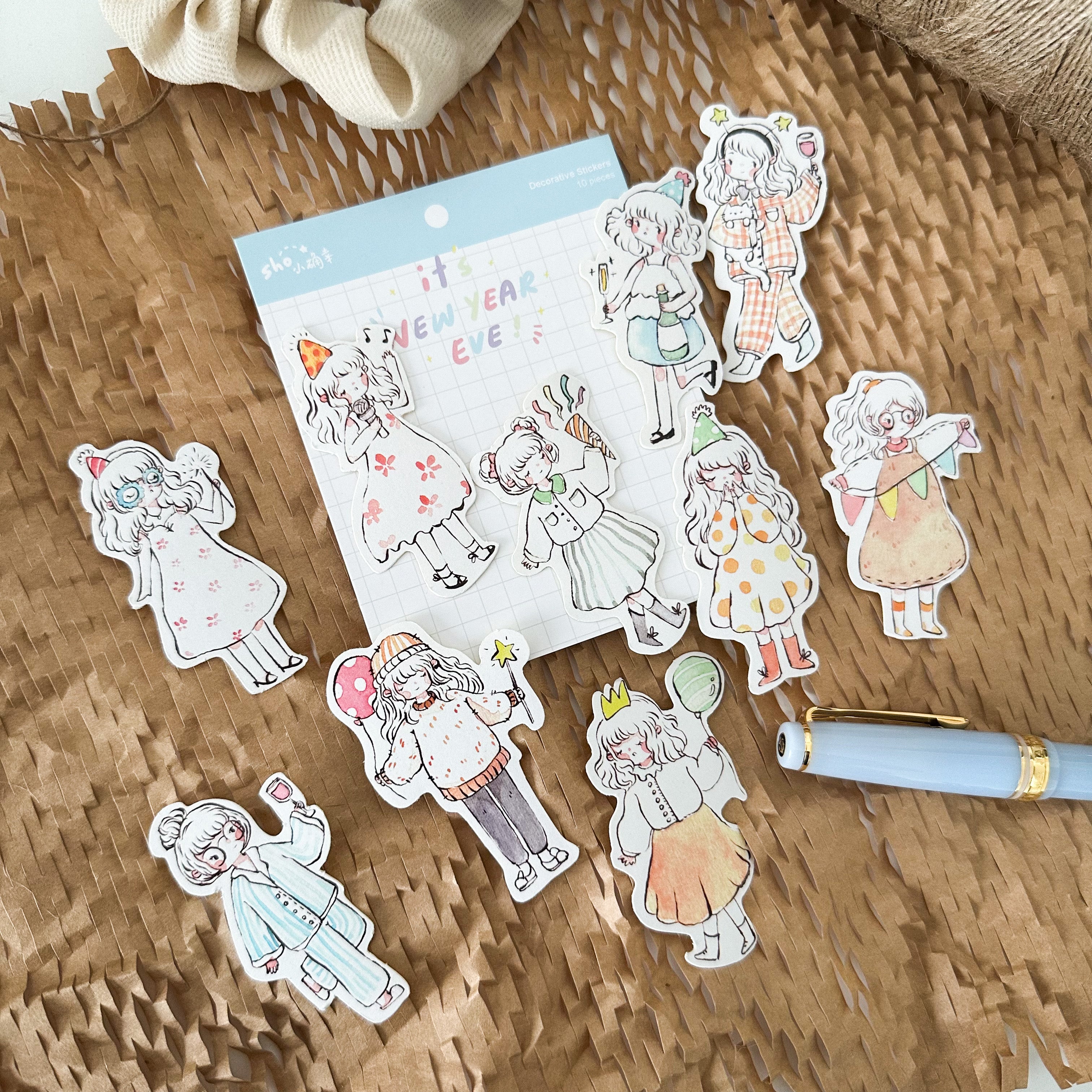 It's New Year's Eve sticker pack