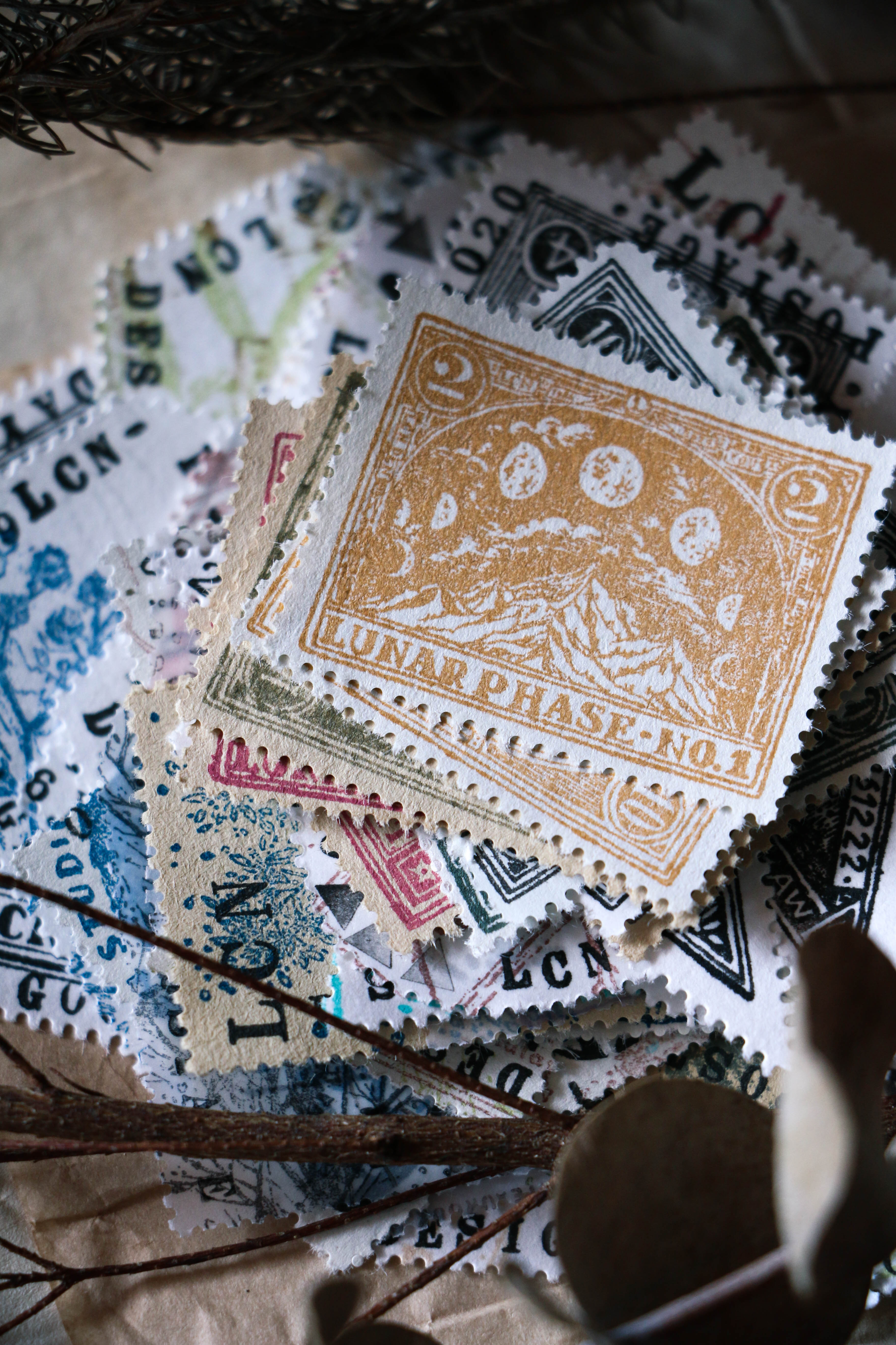 Postage Stamp Paper Pad No. 1 - Smidapaper Ikigai Shop