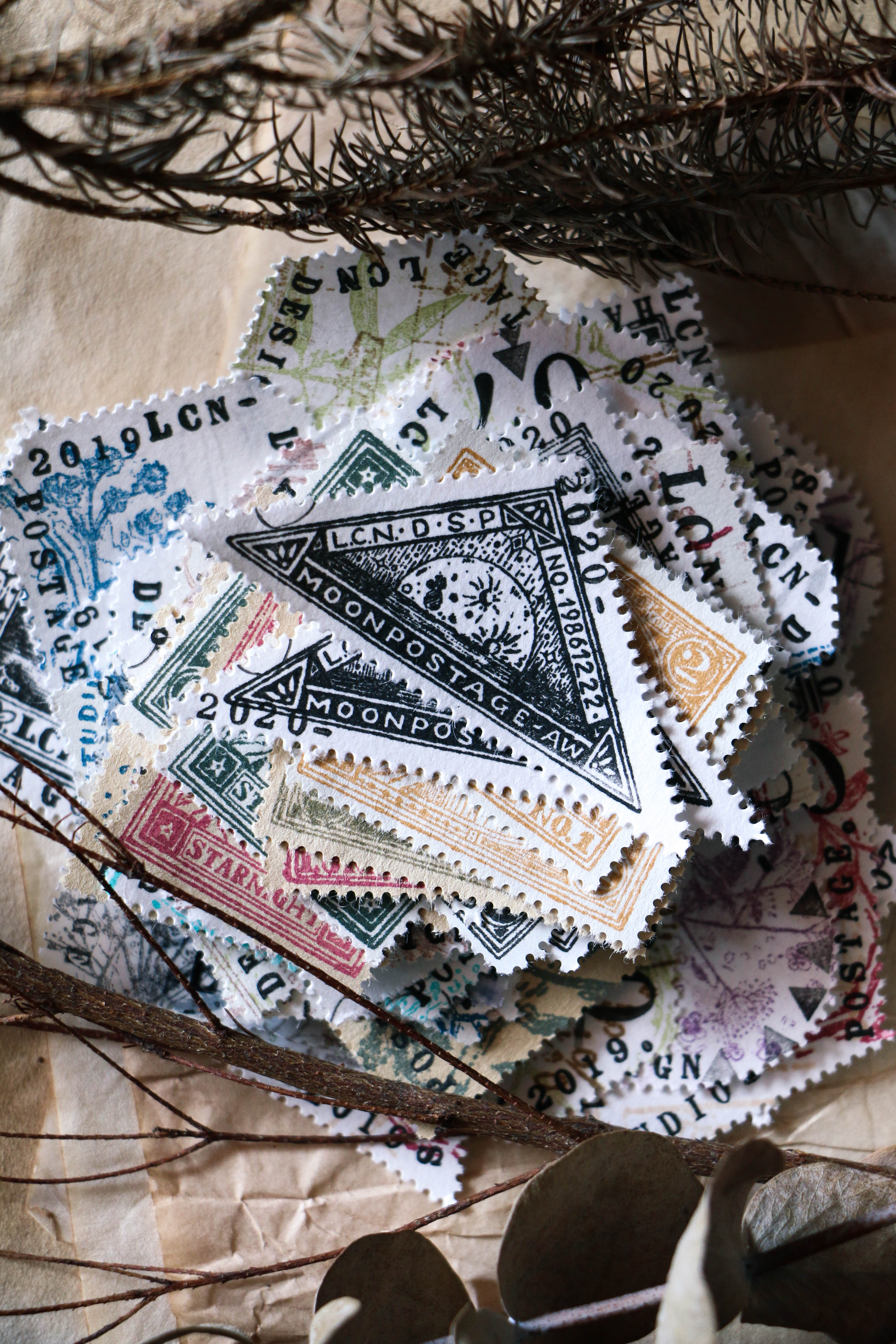Postage Stamp Paper Pad No. 1 - Smidapaper Ikigai Shop