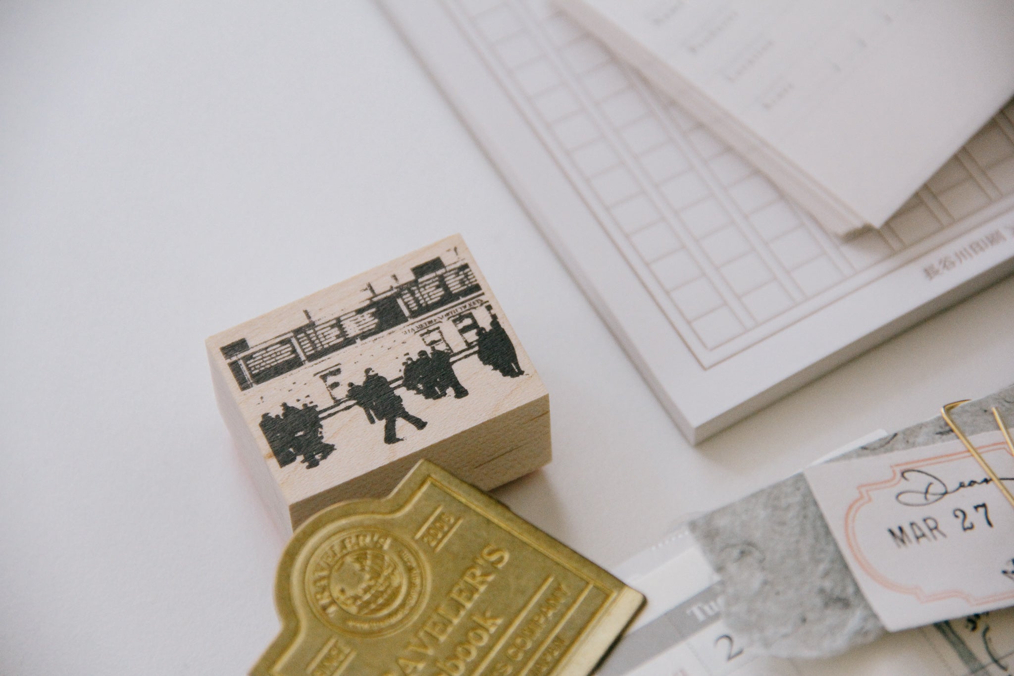 Tutty Design Rubber Stamp: Central Station