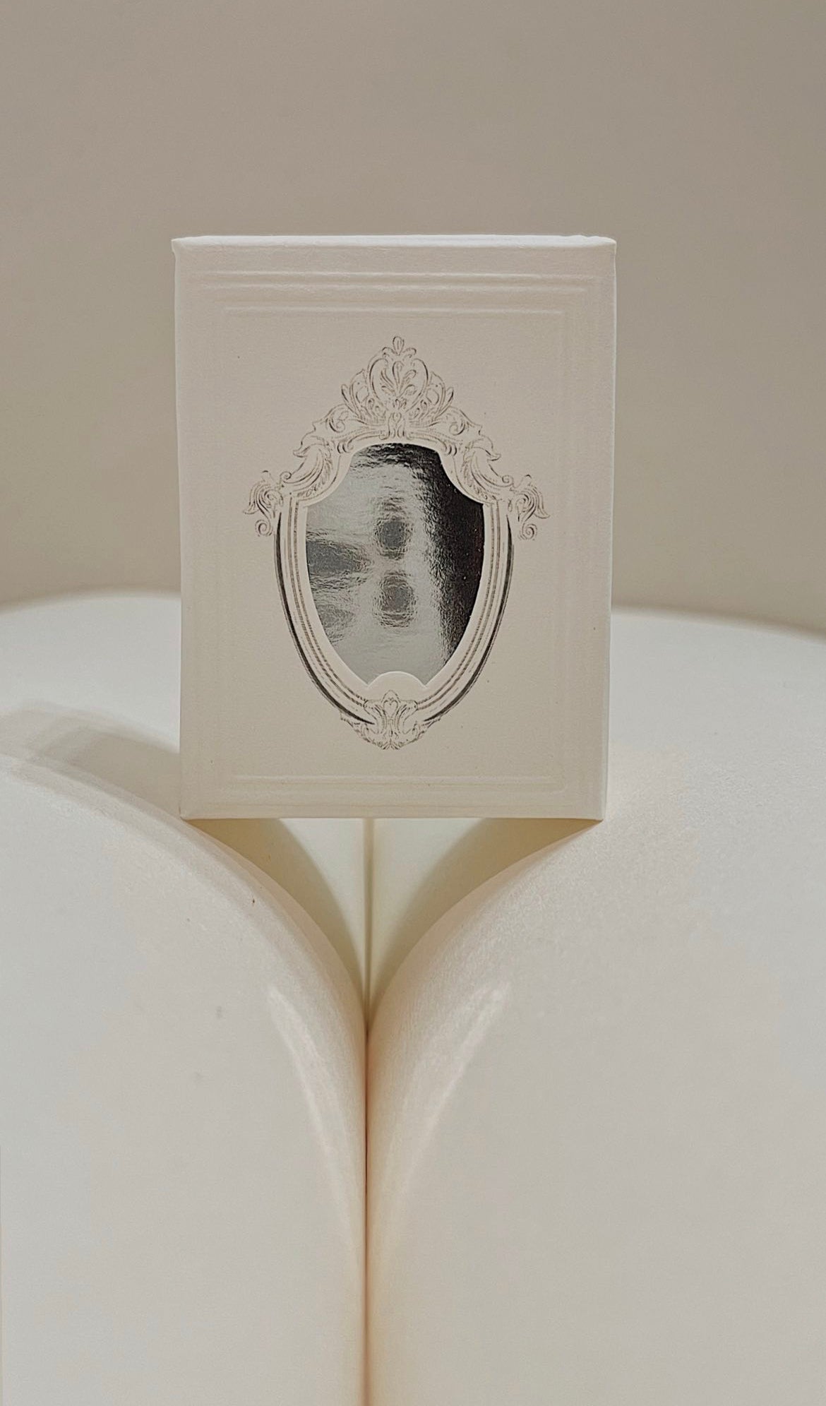 Jieyanow Mirror Mirror: 1/5 Badge Mirror Rubber Stamp - Smidapaper Ikigai Shop