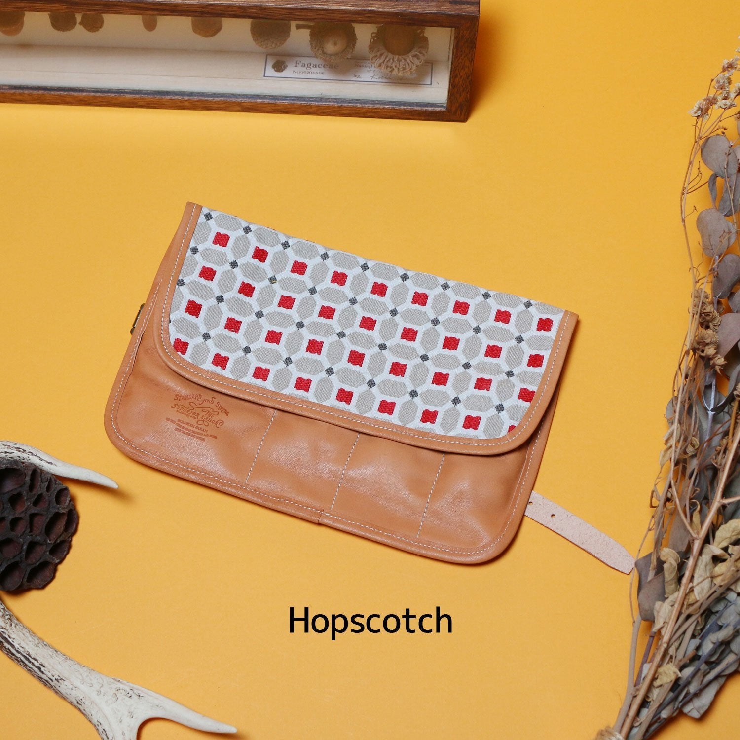 The Superior Labor Jim Thompson Roll Pen Case: Hopscotch - Smidapaper Ikigai Shop