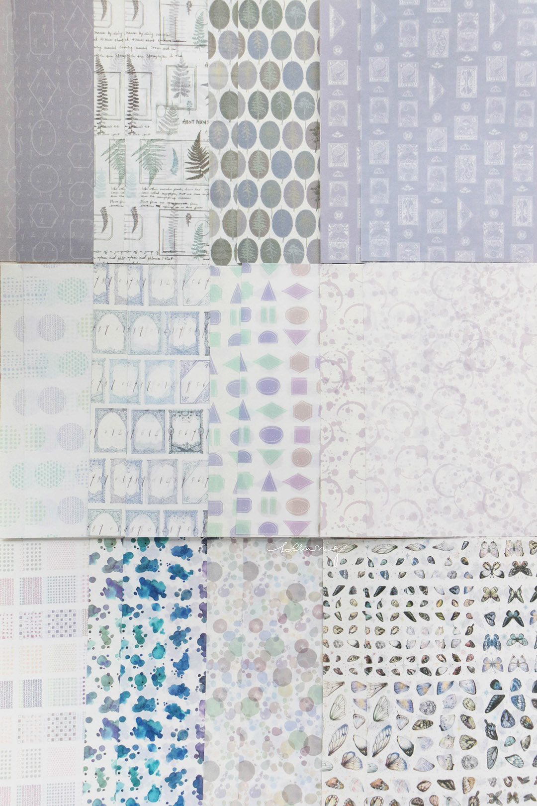 Collage Paper Pad - Smidapaper Ikigai Shop