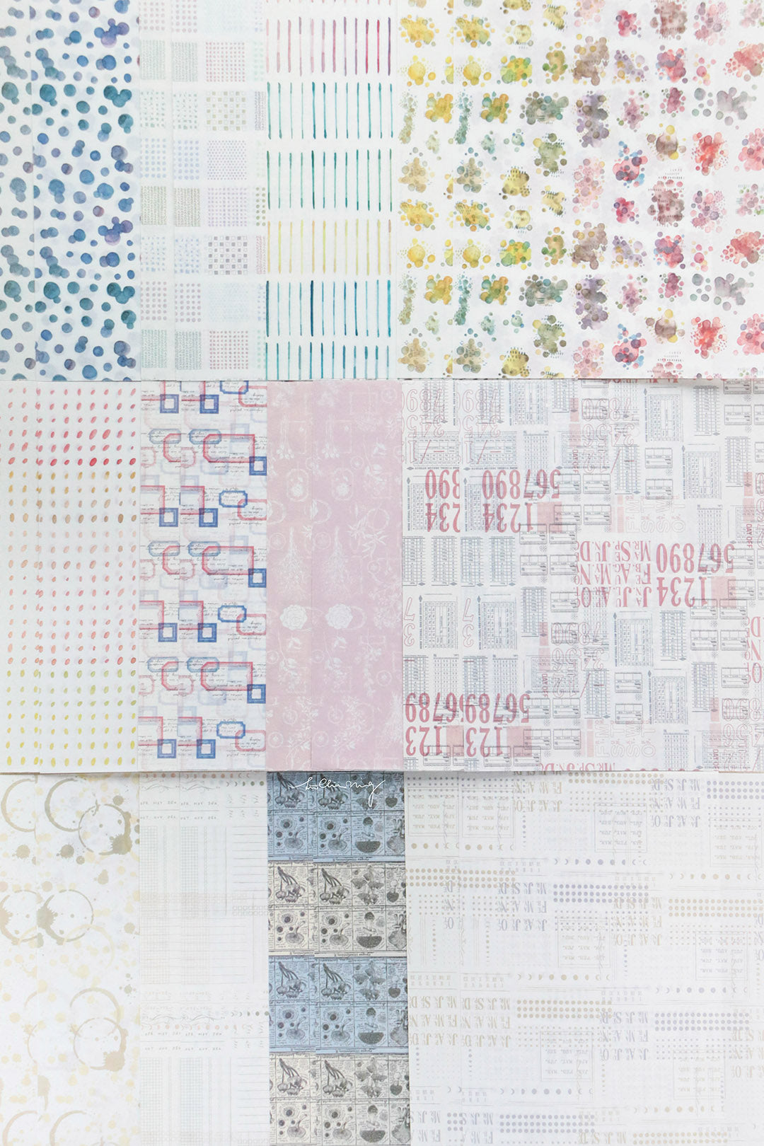 Collage Paper Pad - Smidapaper Ikigai Shop