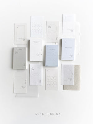 Nyret Endless Series: Memo Pad (4 designs, sold separately) - Smidapaper Ikigai Shop