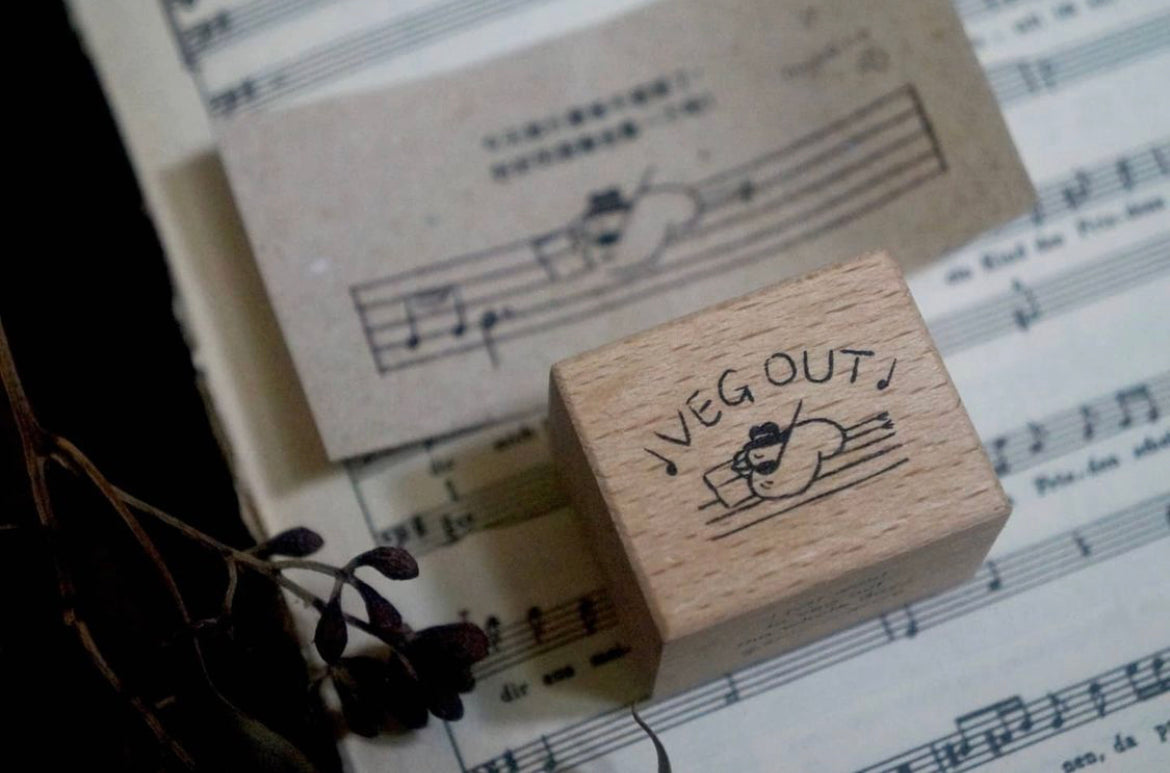 Yamadoro A Song of Life Rubber Stamp Set (Set of 6) - Smidapaper Ikigai Shop