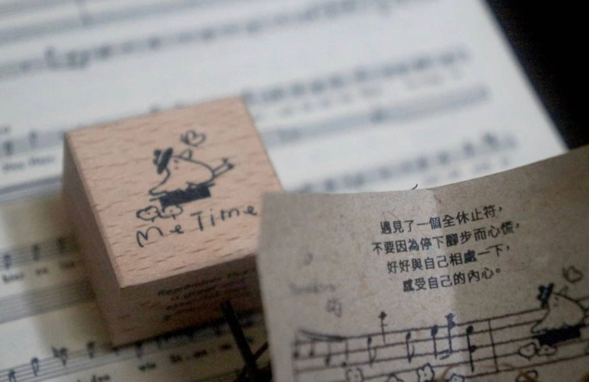 Yamadoro A Song of Life Rubber Stamp Set (Set of 6) - Smidapaper Ikigai Shop