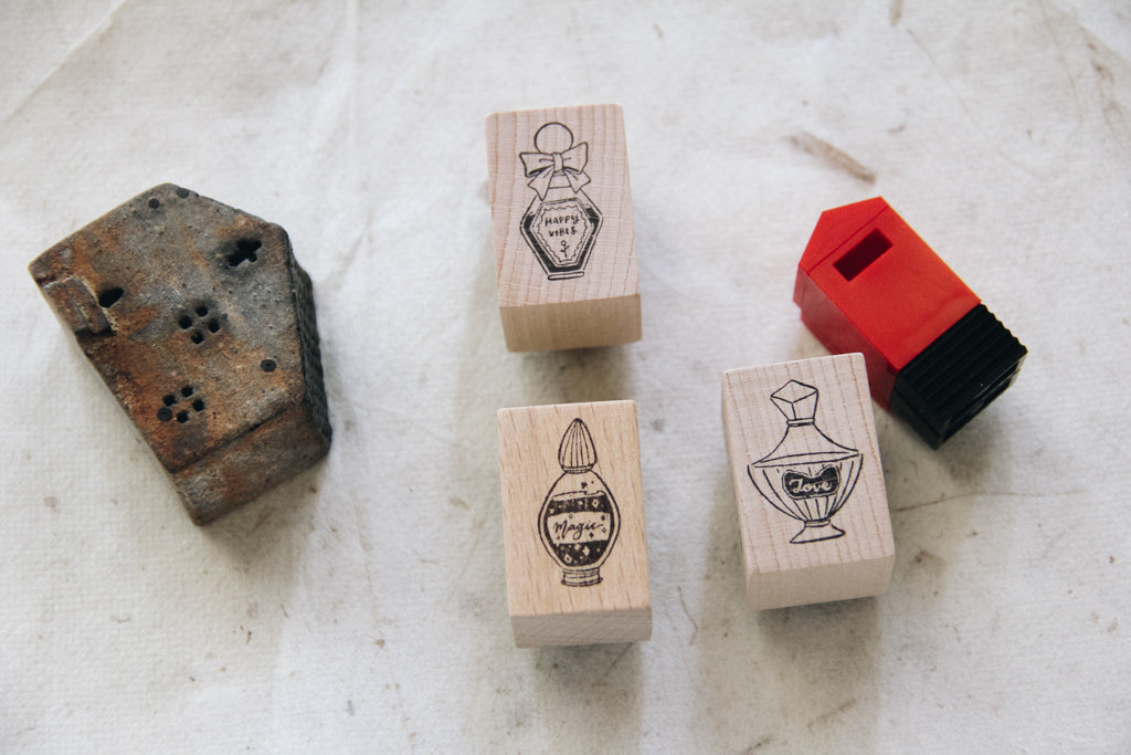 msbulat Love Potion Rubber Stamp - Smidapaper Ikigai Shop
