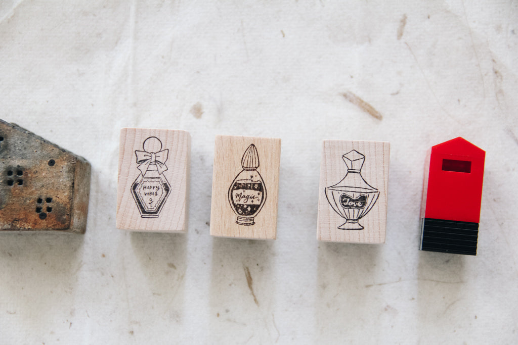 msbulat Love Potion Rubber Stamp - Smidapaper Ikigai Shop