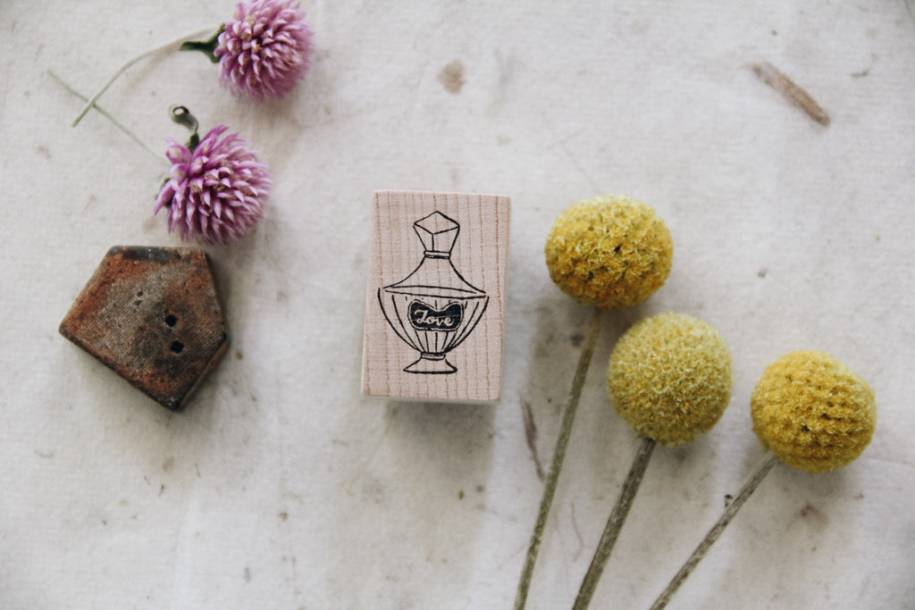 msbulat Love Potion Rubber Stamp - Smidapaper Ikigai Shop