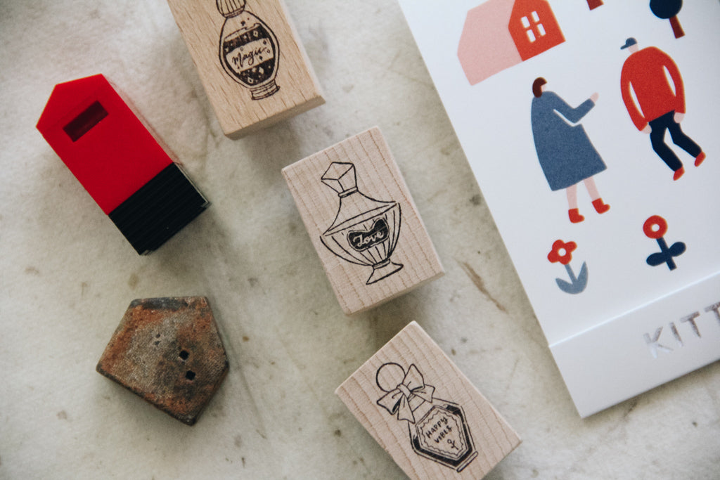 msbulat Love Potion Rubber Stamp - Smidapaper Ikigai Shop