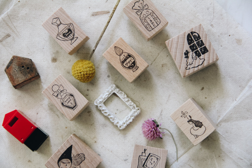 msbulat Love Potion Rubber Stamp - Smidapaper Ikigai Shop