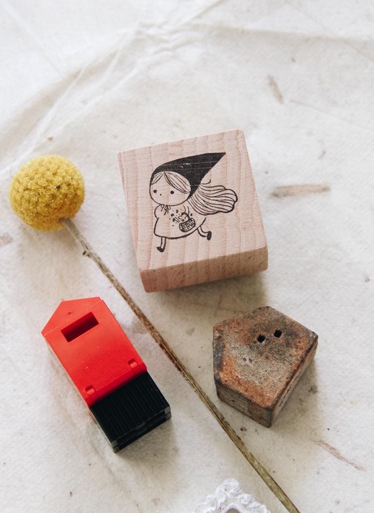 msbulat Stealing Stars Rubber Stamp - Smidapaper Ikigai Shop