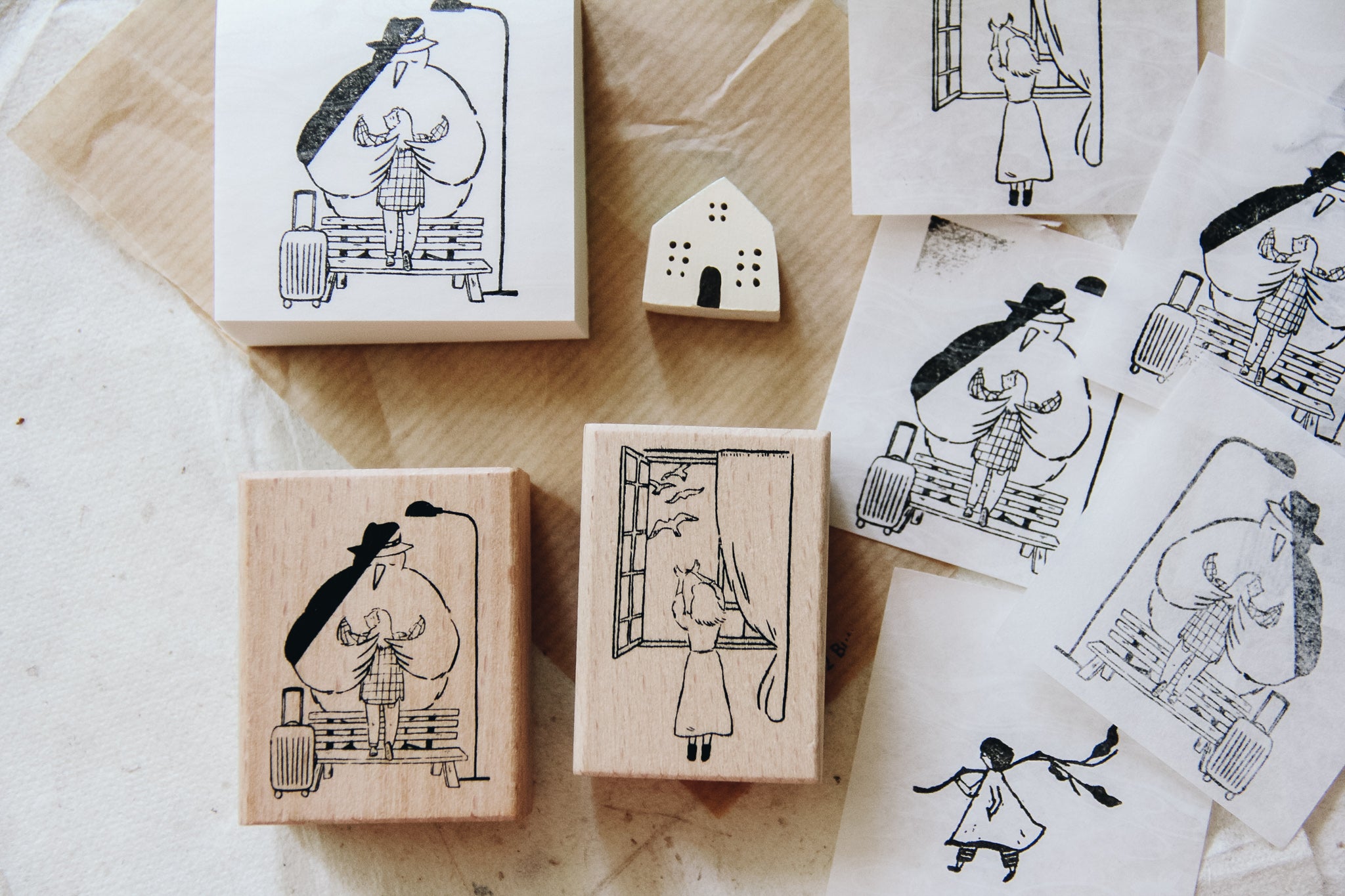 Yamadoro If You Need An Embrace Rubber Stamp - Smidapaper Ikigai Shop