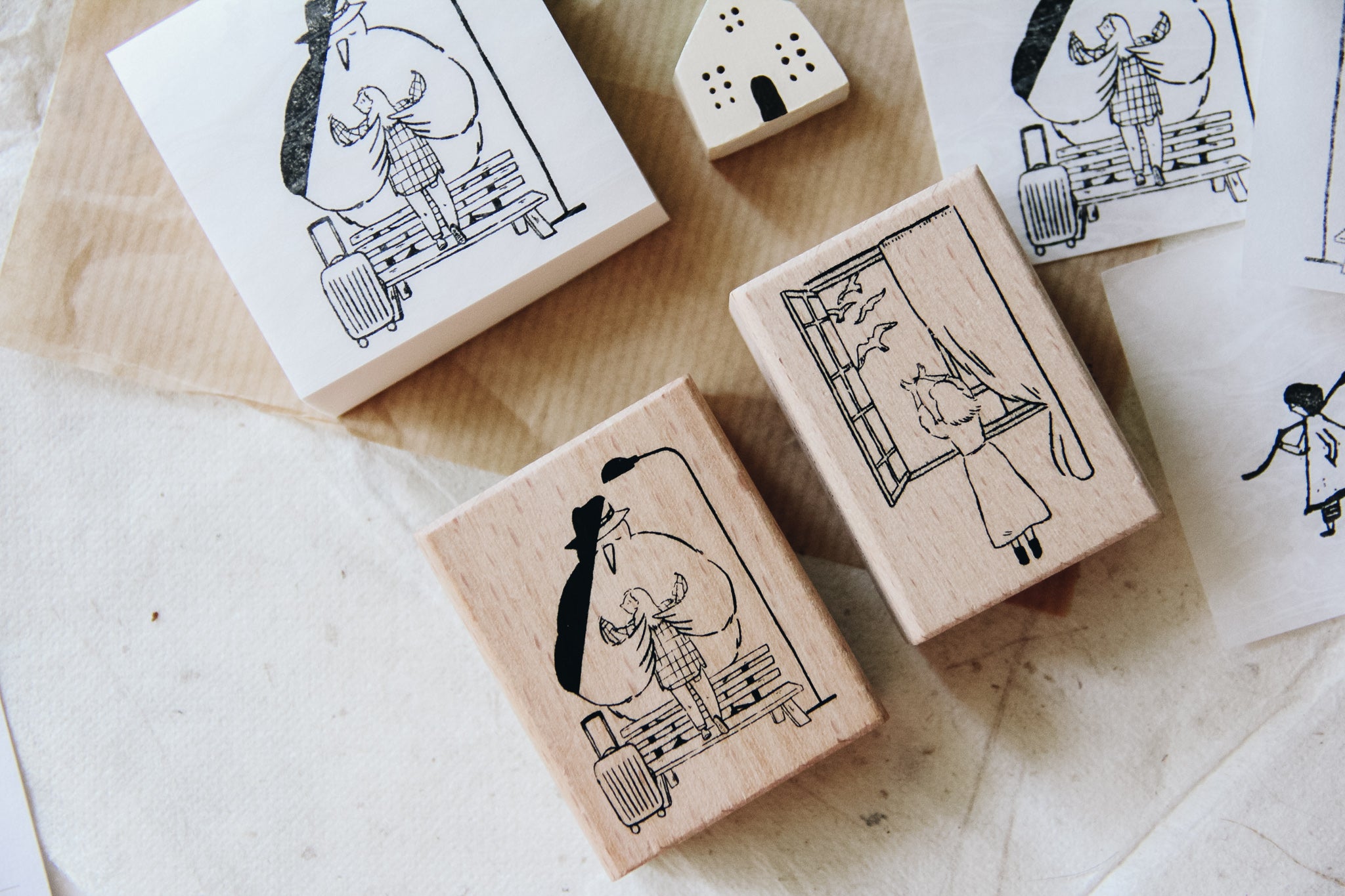 Yamadoro If You Need An Embrace Rubber Stamp - Smidapaper Ikigai Shop