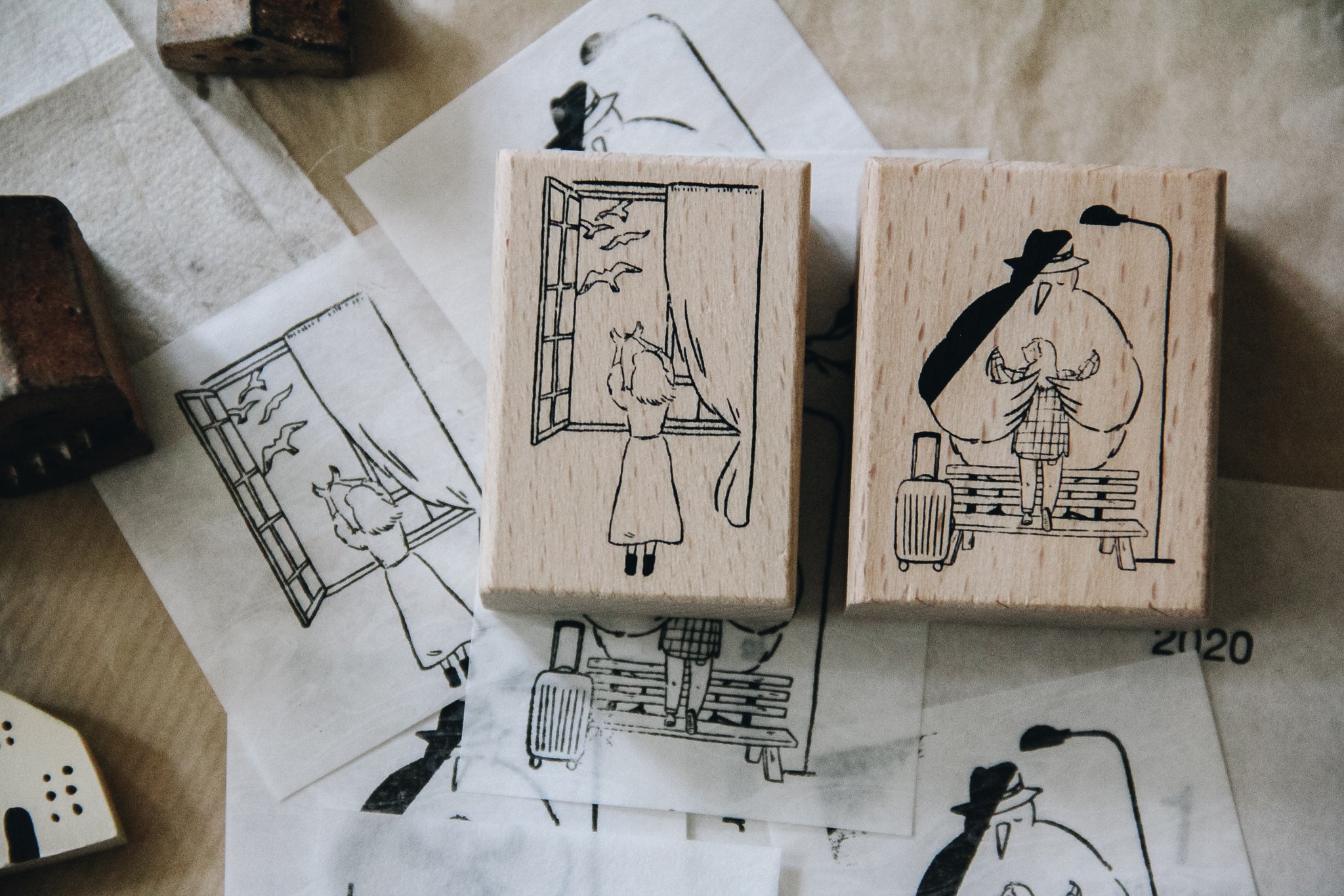 Yamadoro May We Get Real Freedom Rubber Stamp - Smidapaper Ikigai Shop