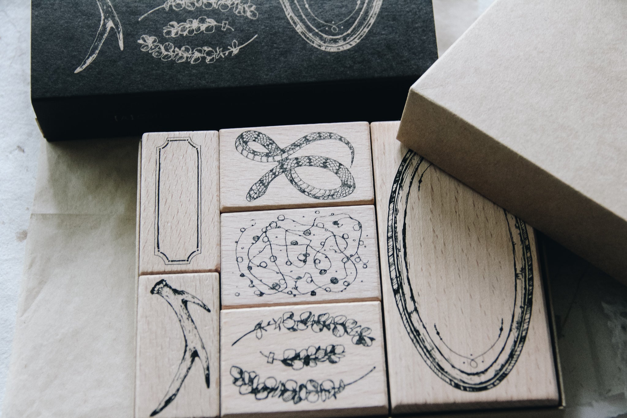 Collection: Stamp Set A (Set of 6) - Smidapaper Ikigai Shop