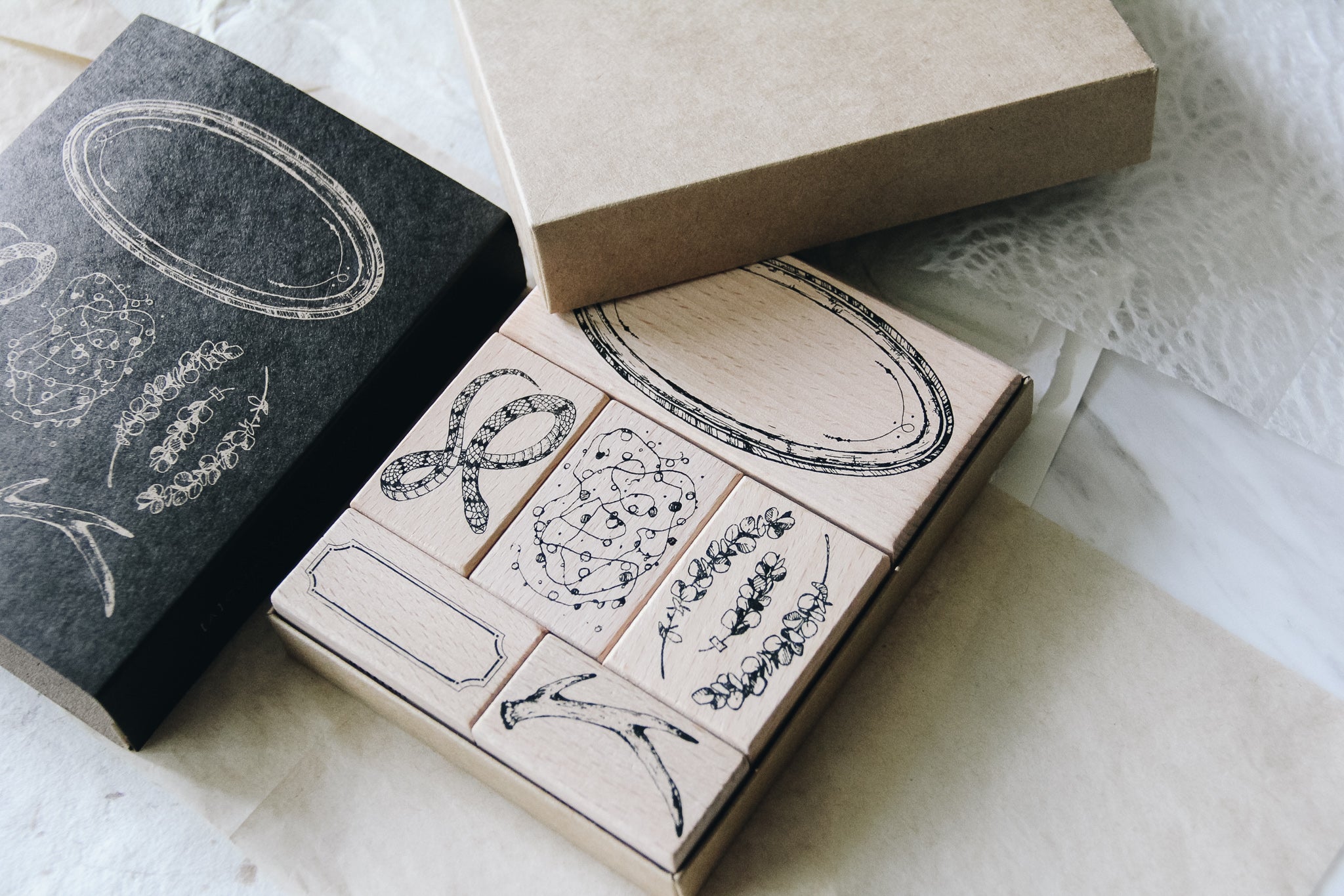 Collection: Stamp Set A (Set of 6) - Smidapaper Ikigai Shop