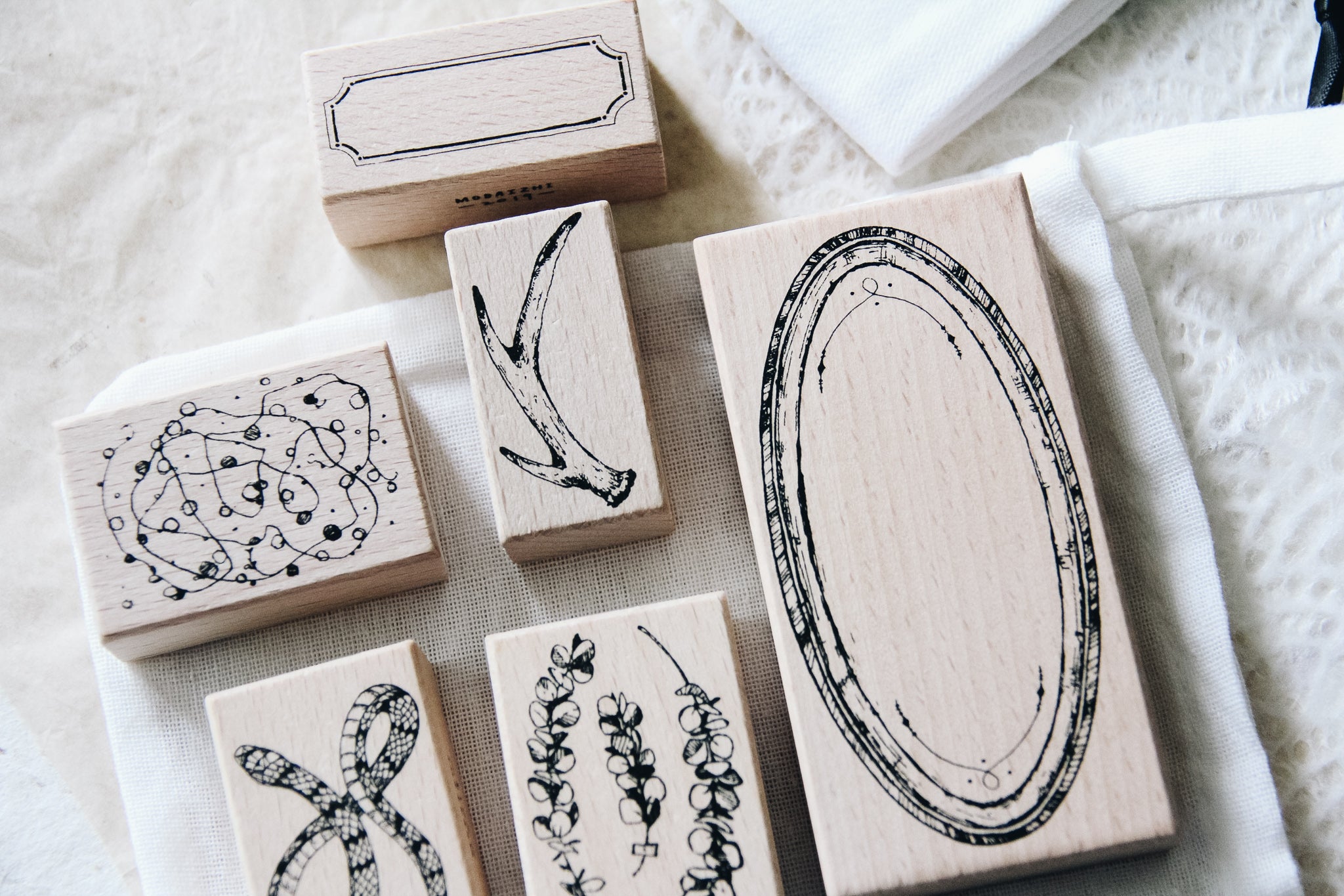 Collection: Stamp Set A (Set of 6) - Smidapaper Ikigai Shop
