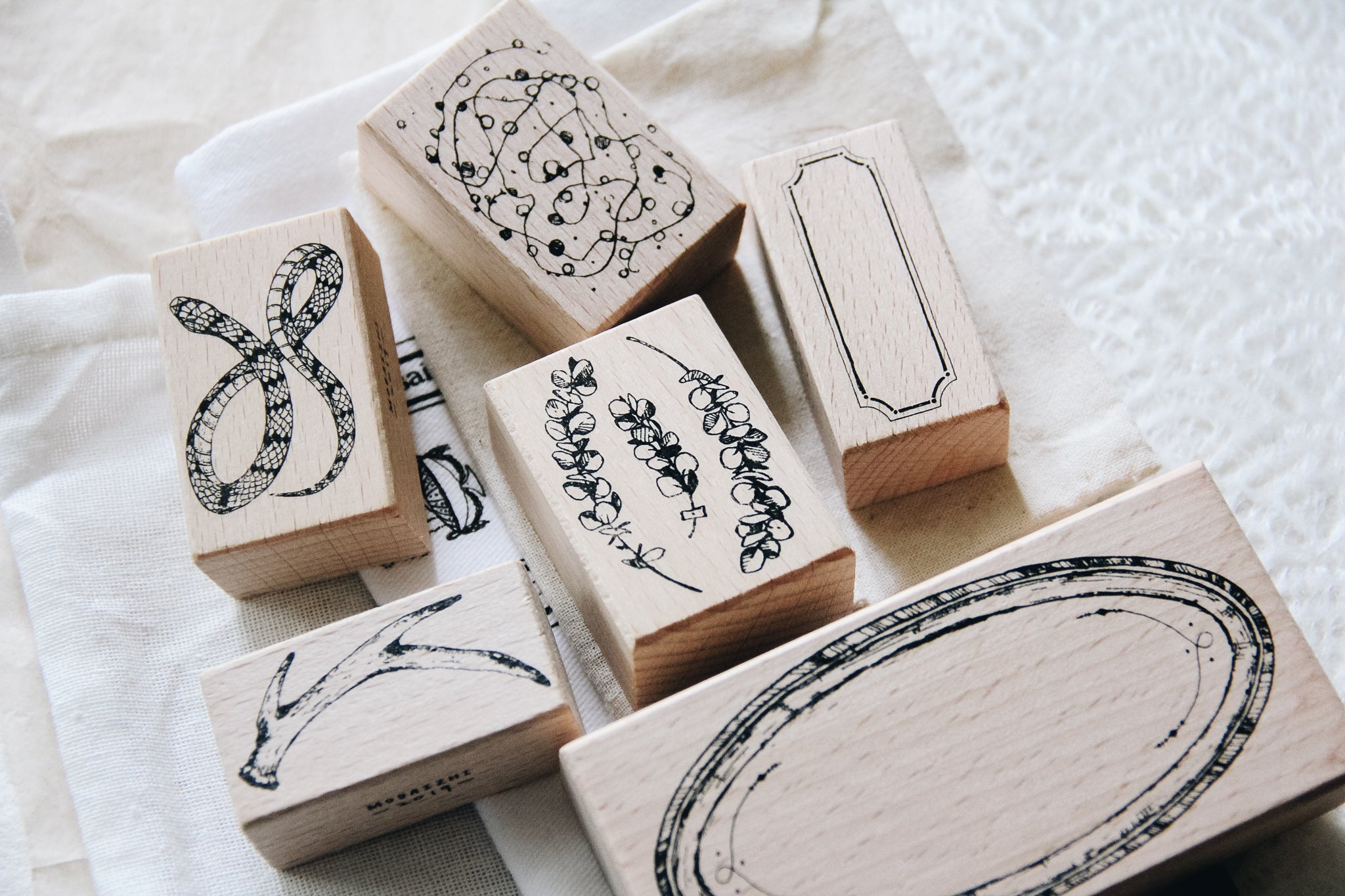 Collection: Stamp Set A (Set of 6) - Smidapaper Ikigai Shop