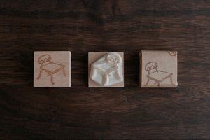 bighands Rubber Stamp- Chairs No. 3